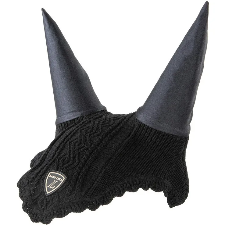Fliegenohrenhaube elastische Ohren LÉA schwarz