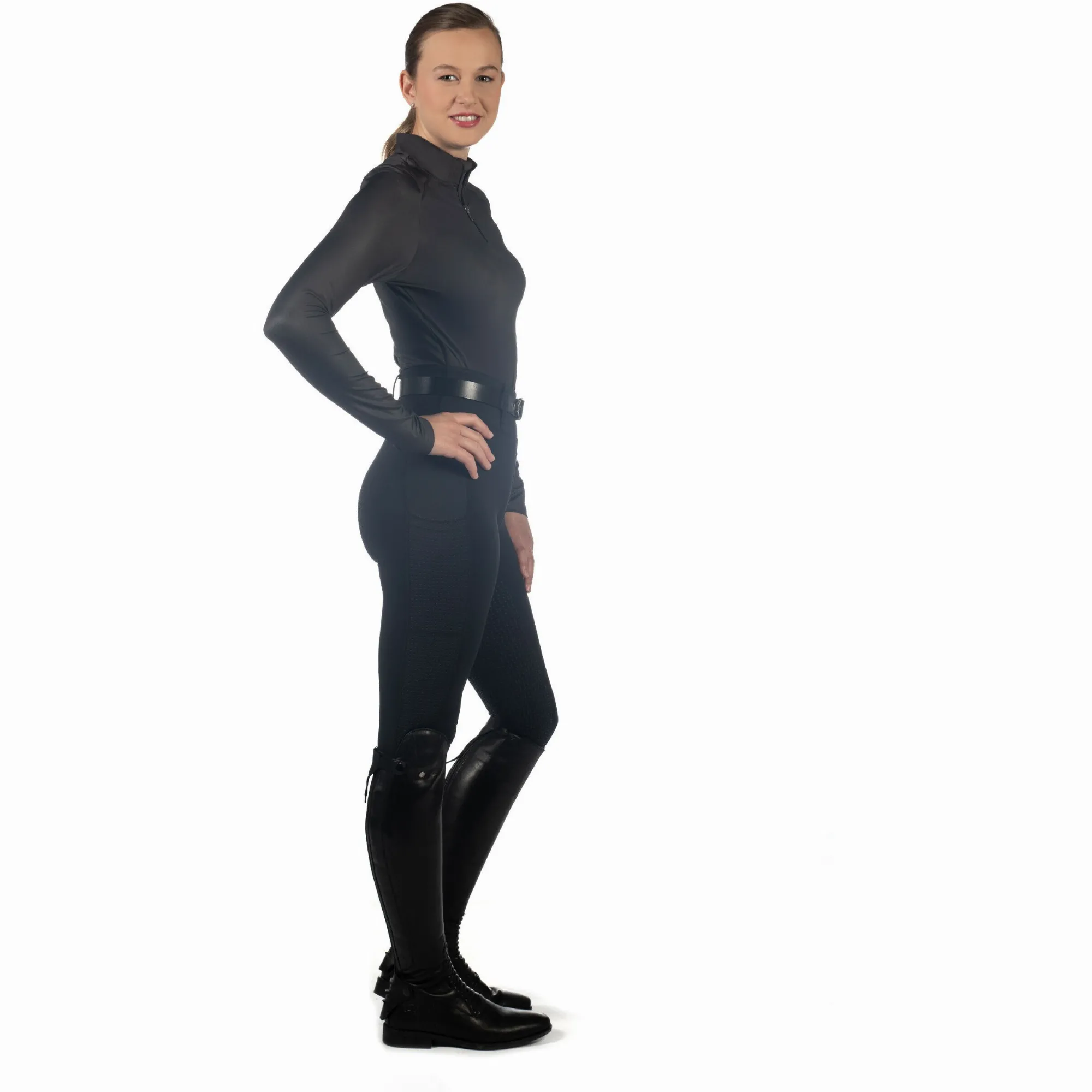 Damen Funktionsshirt SUMMER MILANO II schwarz