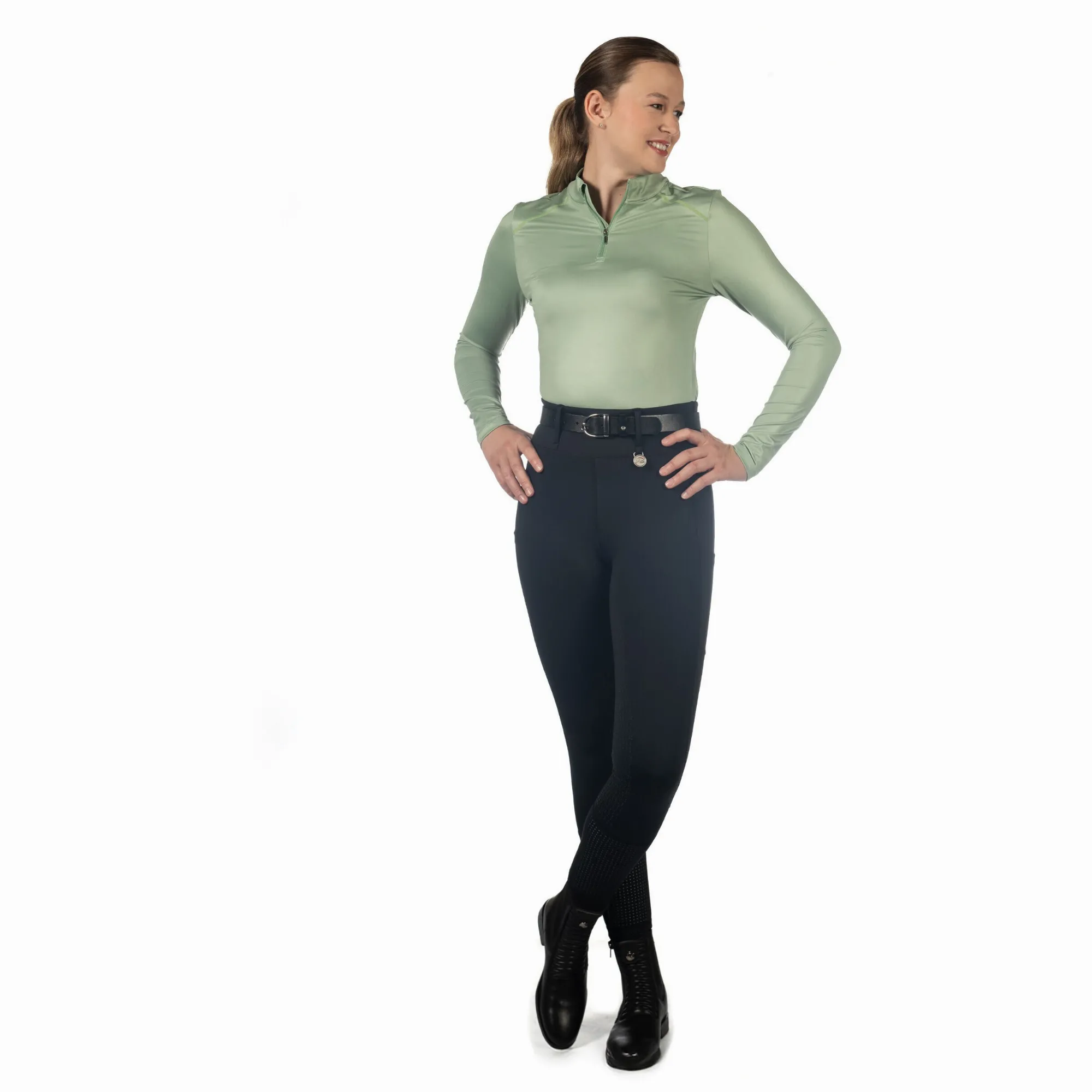 Damen Funktionsshirt SUMMER MILANO II jade