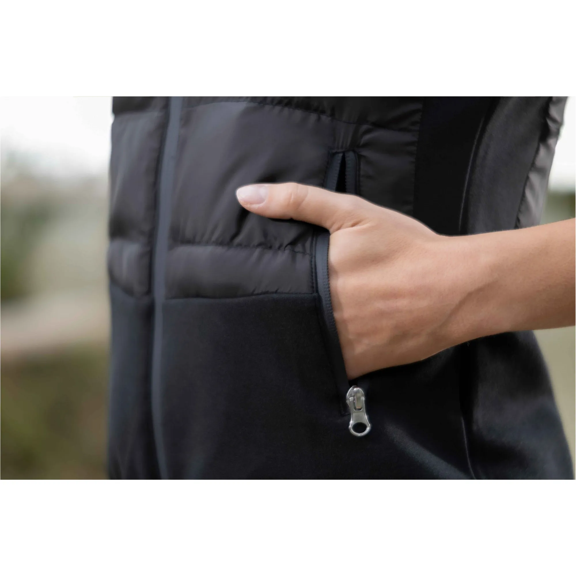 Damen Funktionsweste AMALFI schwarz