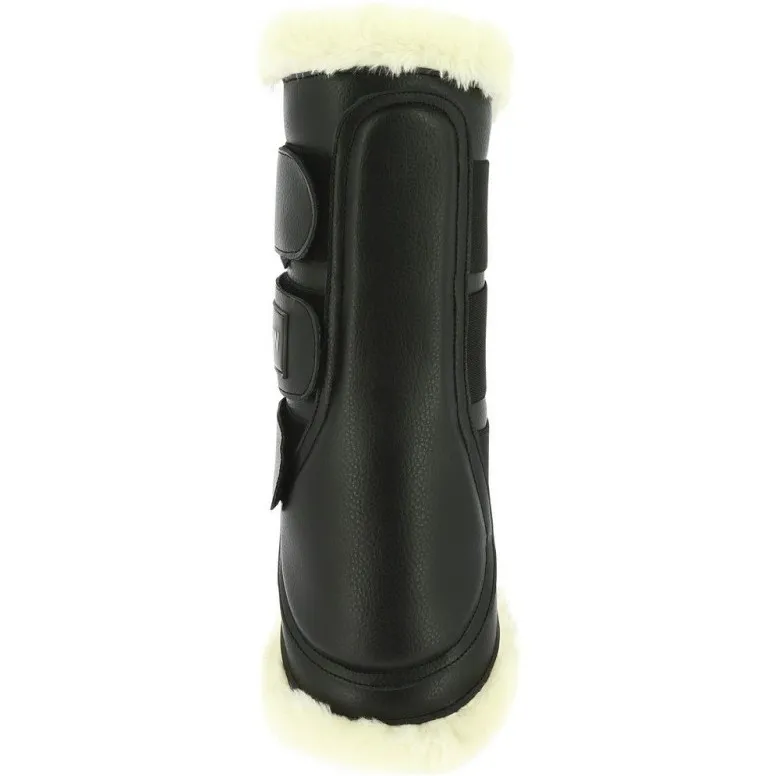 Gamaschen (2er Set) geschlossen schwarz/ecru