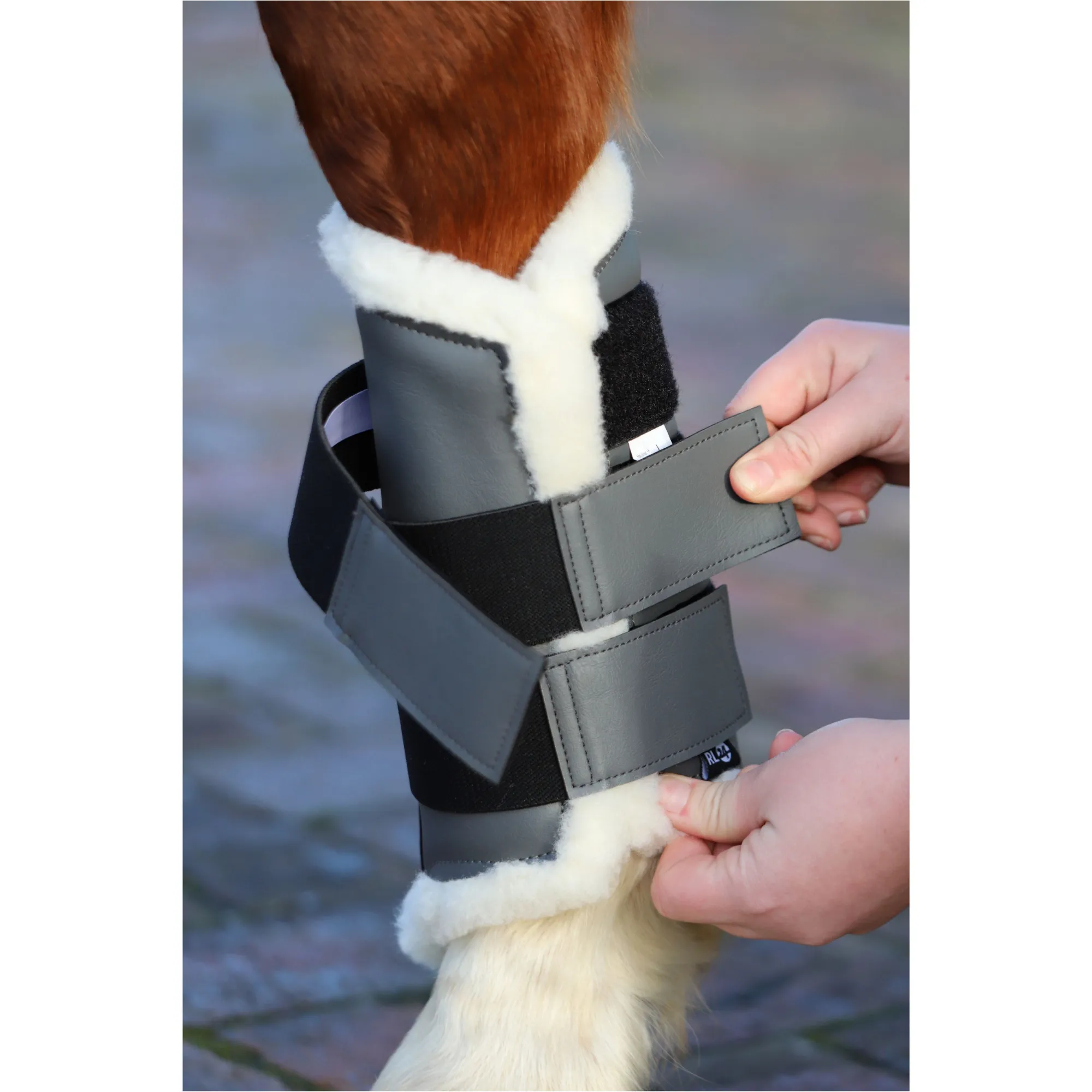 Gamaschen COMFORT grau