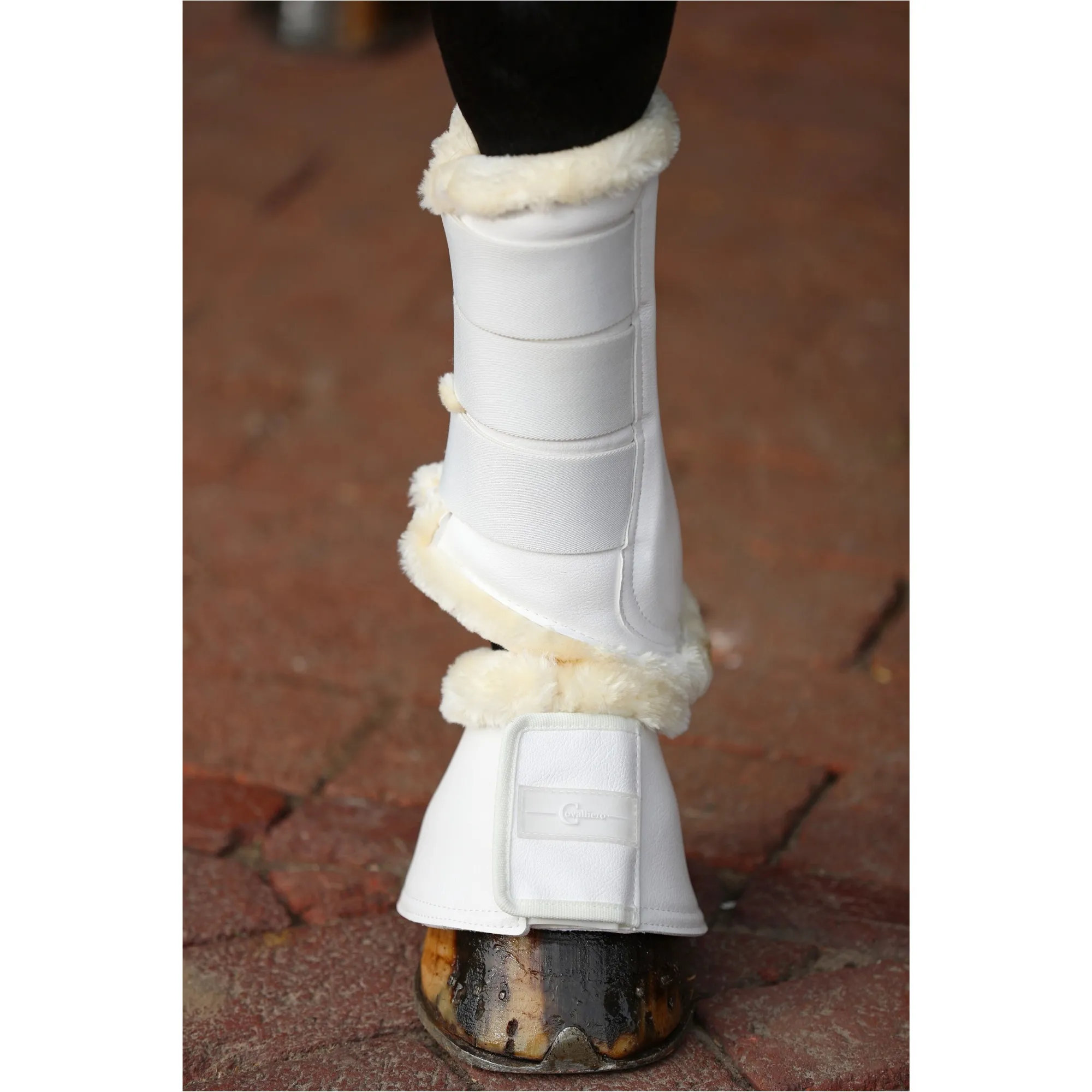 Gamaschen Soft (2er Set) PELISA Kunstleder weiß