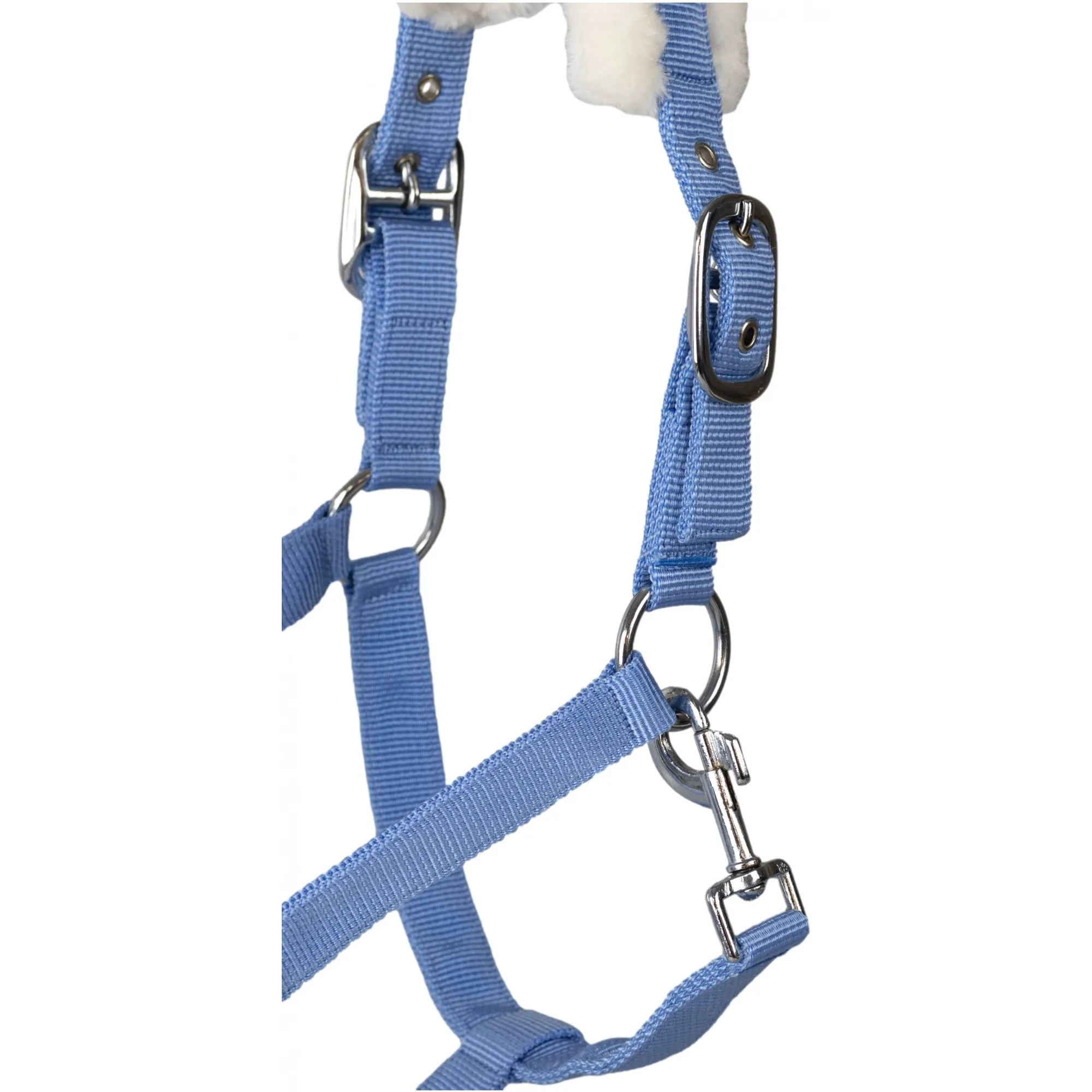 Halfter mit Plüschpolsterung BASICLINE babyblau