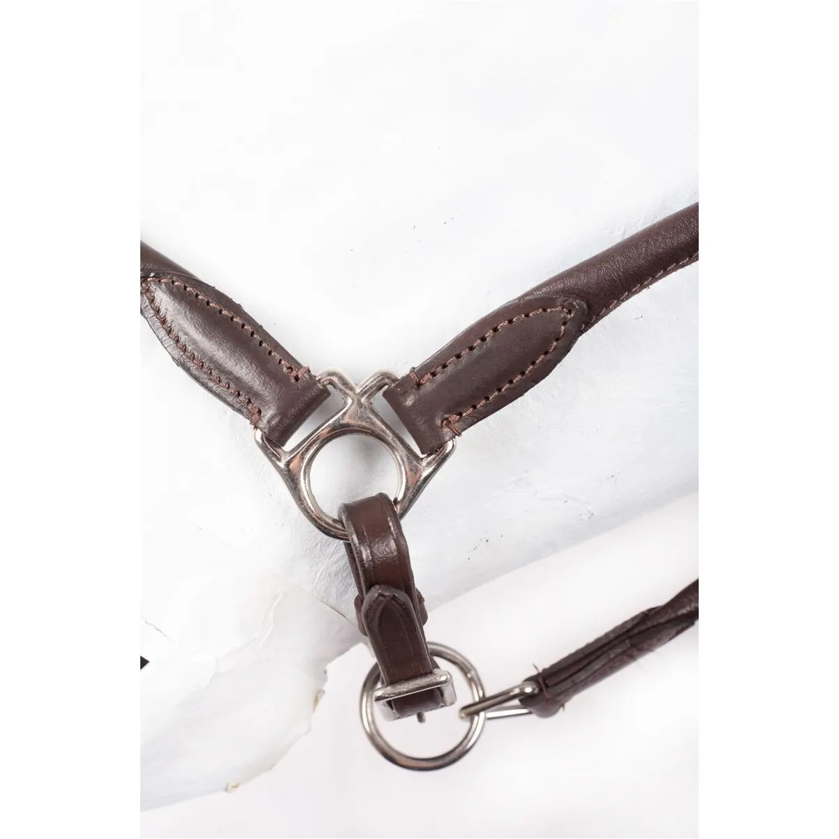 Halfter rundgenäht BASICLINE Leder braun