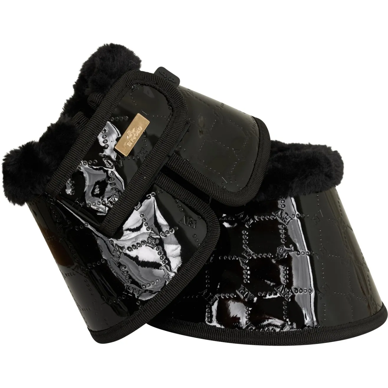 Hufglocken (2er Set) HVPCecile Lack schwarz