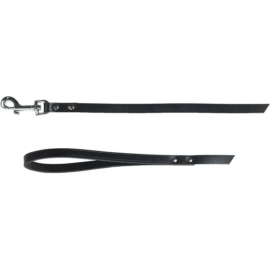Hundeleine MEXICA genietet schwarz 100cm