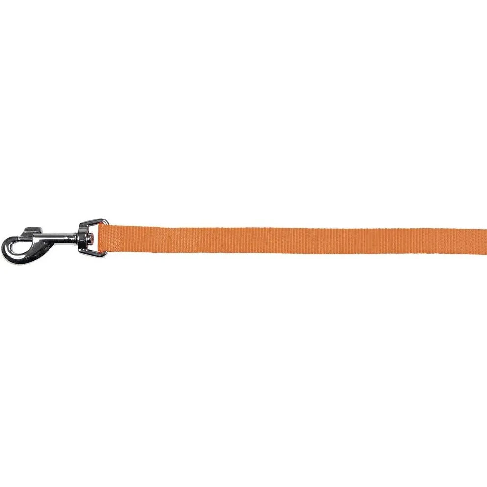 Hundeleine mit Softgriff MIAMI orange 100cm/2cm