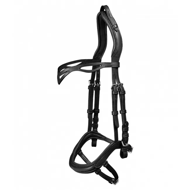 Island Trensenzaum ANATOMIC schwarz/silber