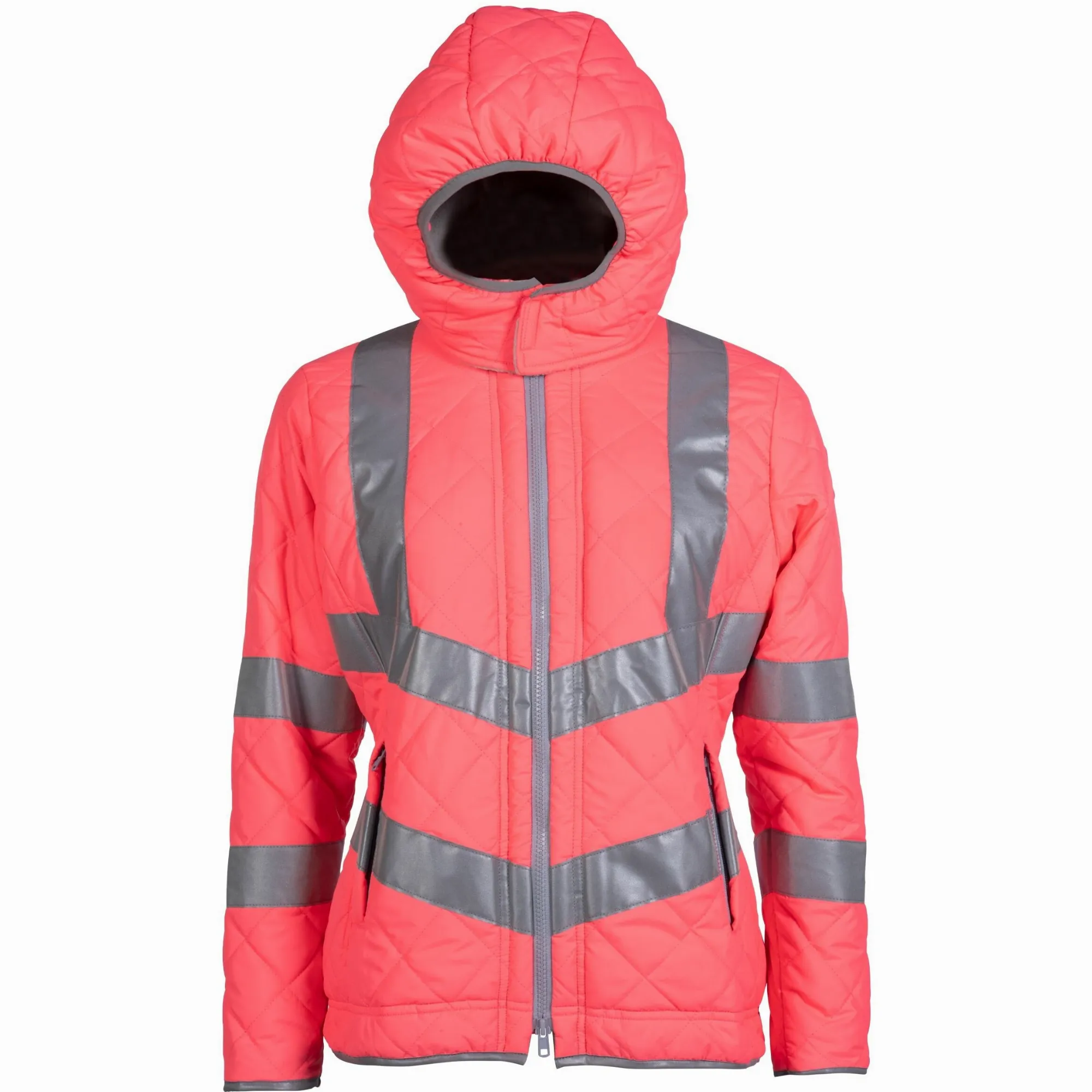 Damen Jacke REFLECTIVE neon pink