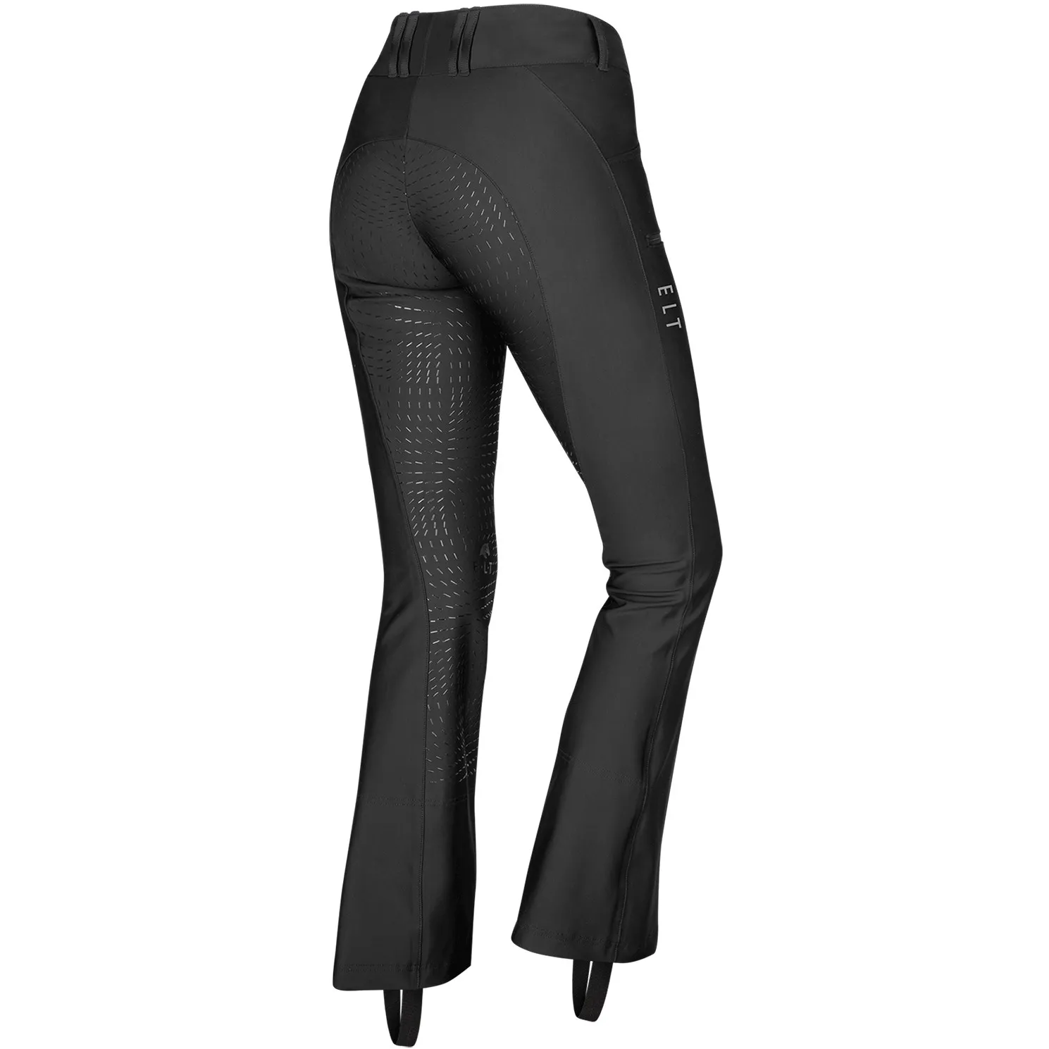 Damen Jodhpur Reitleggings Silikon Vollbesatz OLIVIA schwarz