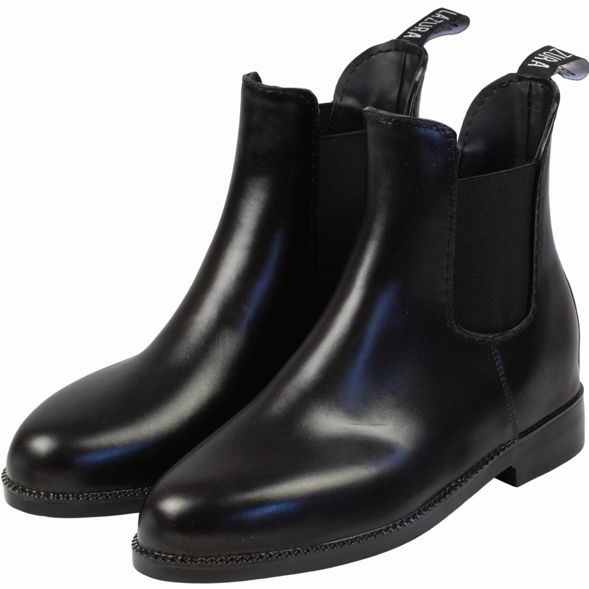 Jodhpur Reitstiefeletten BASIC Kunstleder schwarz