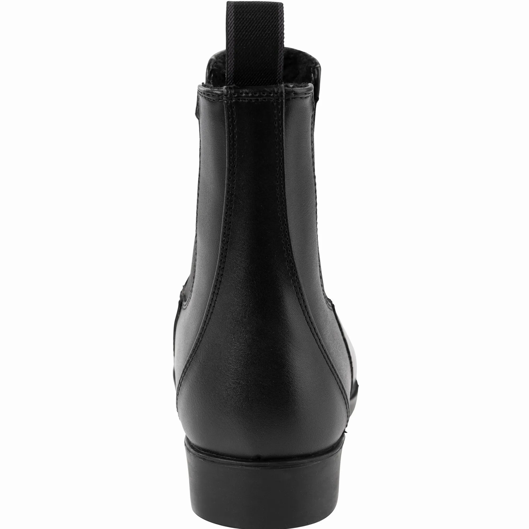 Winter Jodhpur Reitstiefeletten Kunstleder schwarz
