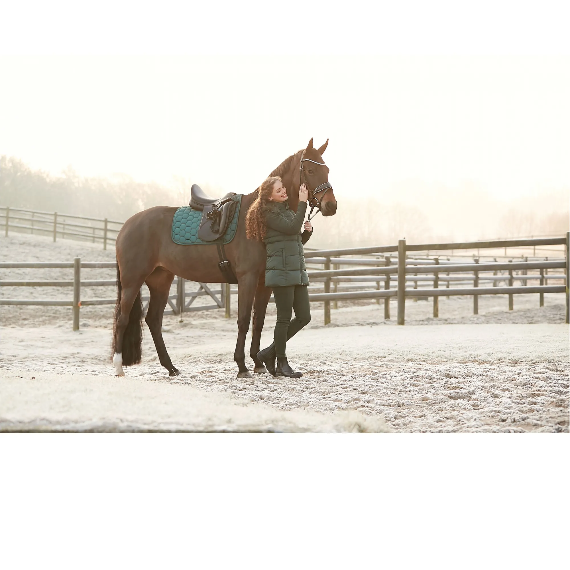 Winter Jodhpur Reitstiefeletten LEVI Zip schwarz