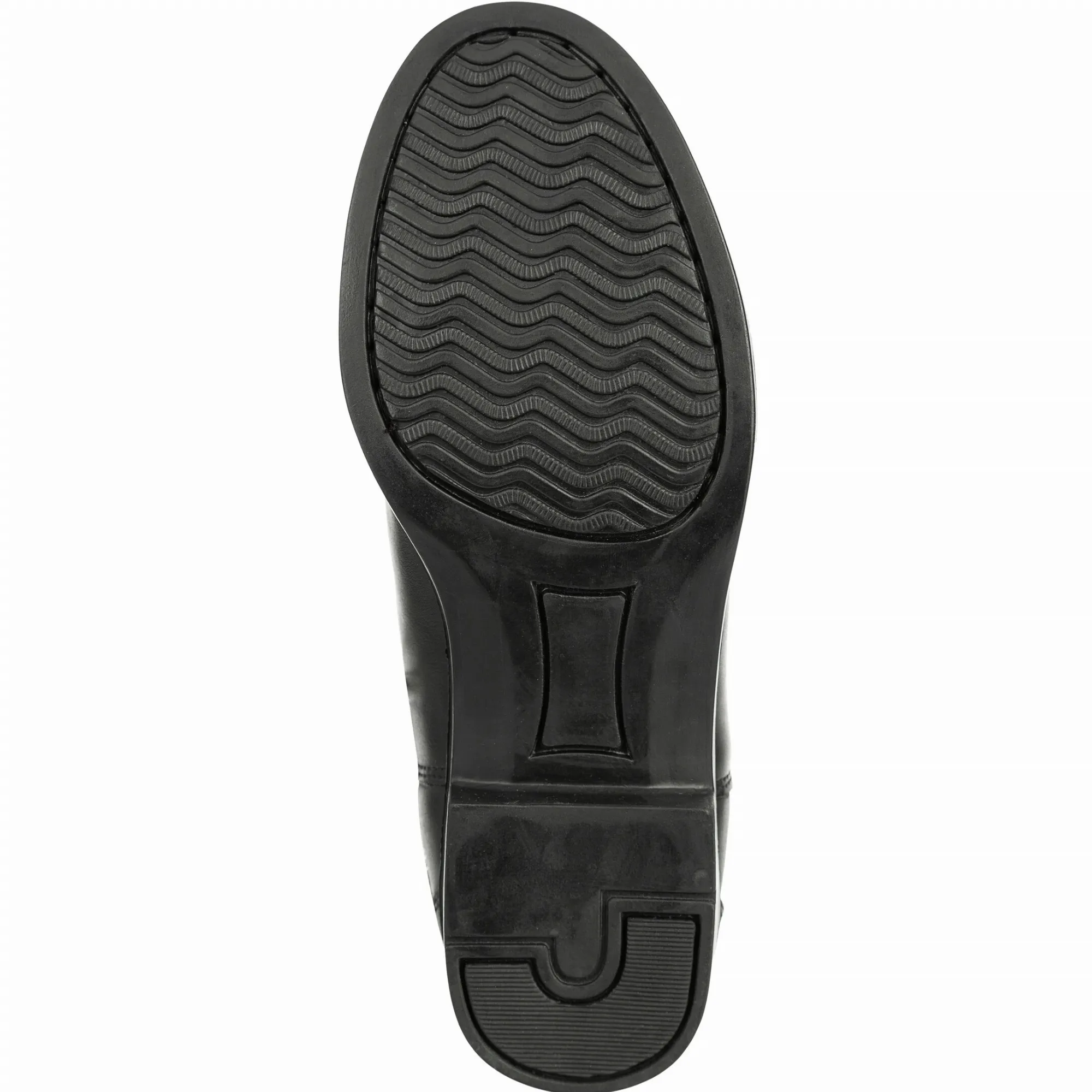 Jodhpur Reitstiefeletten mit Elastikeinsatz Kunstleder schwarz soft