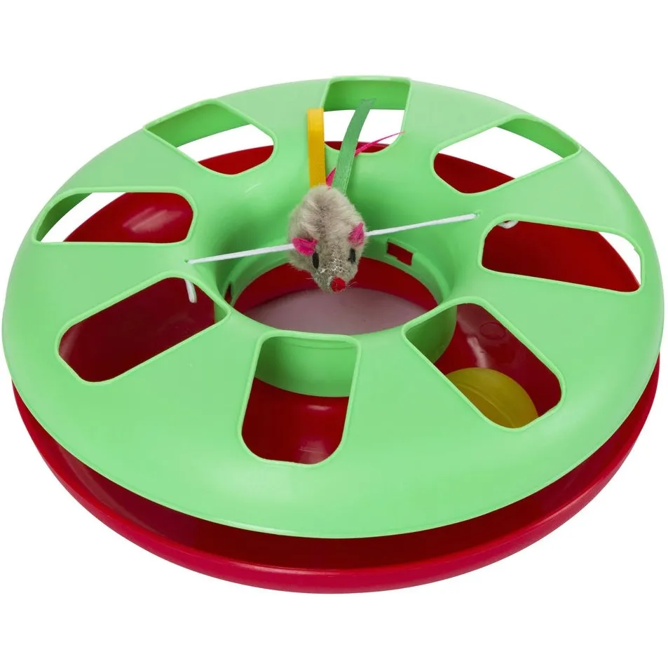 Katzenspielzeug RACING WHEEL farblich sortiert ø 24cm