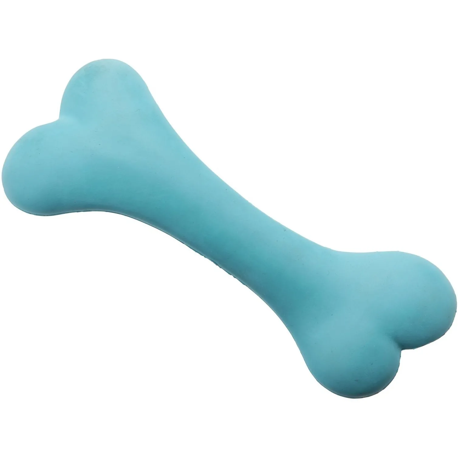 Knochen aus Vollgummi blau 17cm