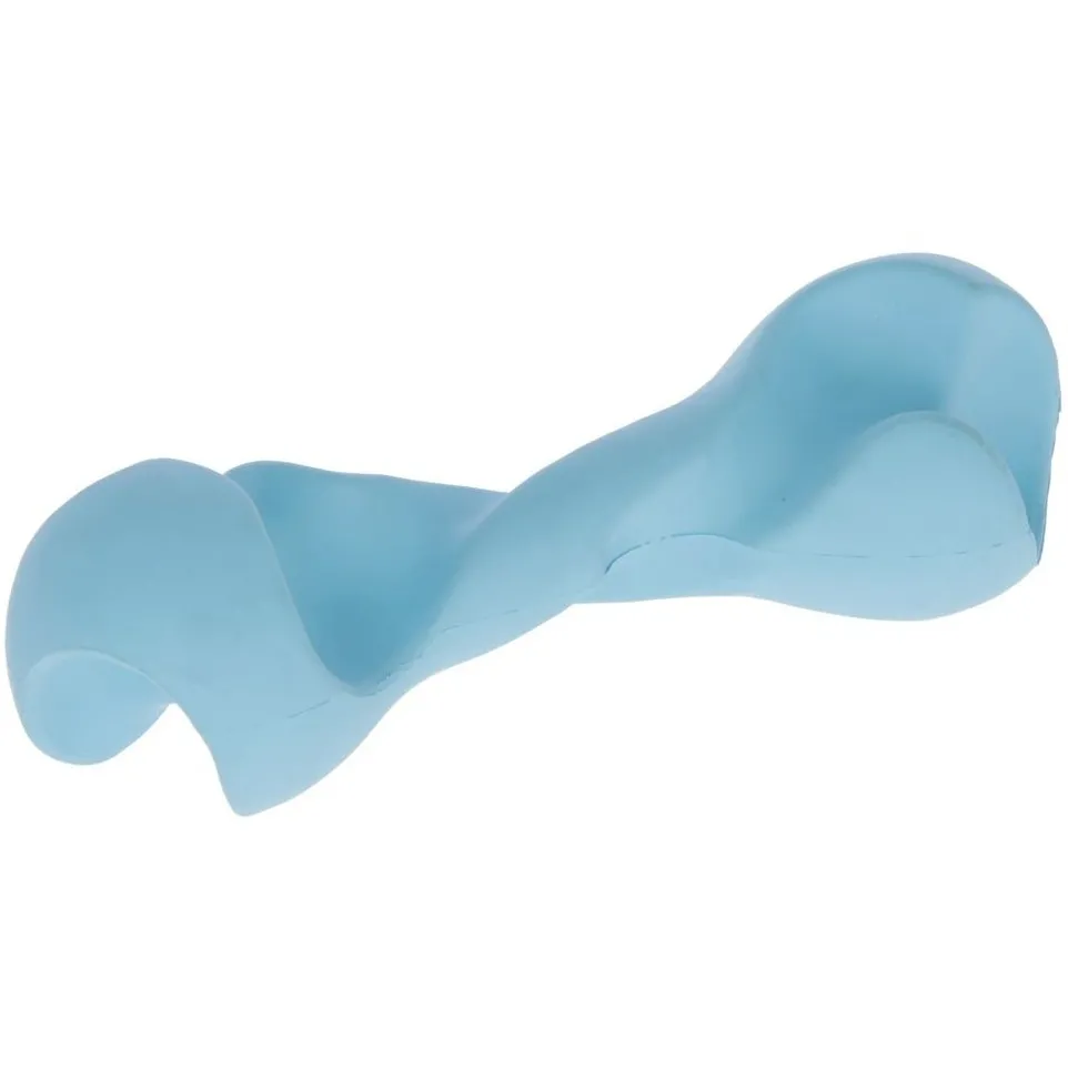 Knochen XL aus Vollgummi blau 21,5cm