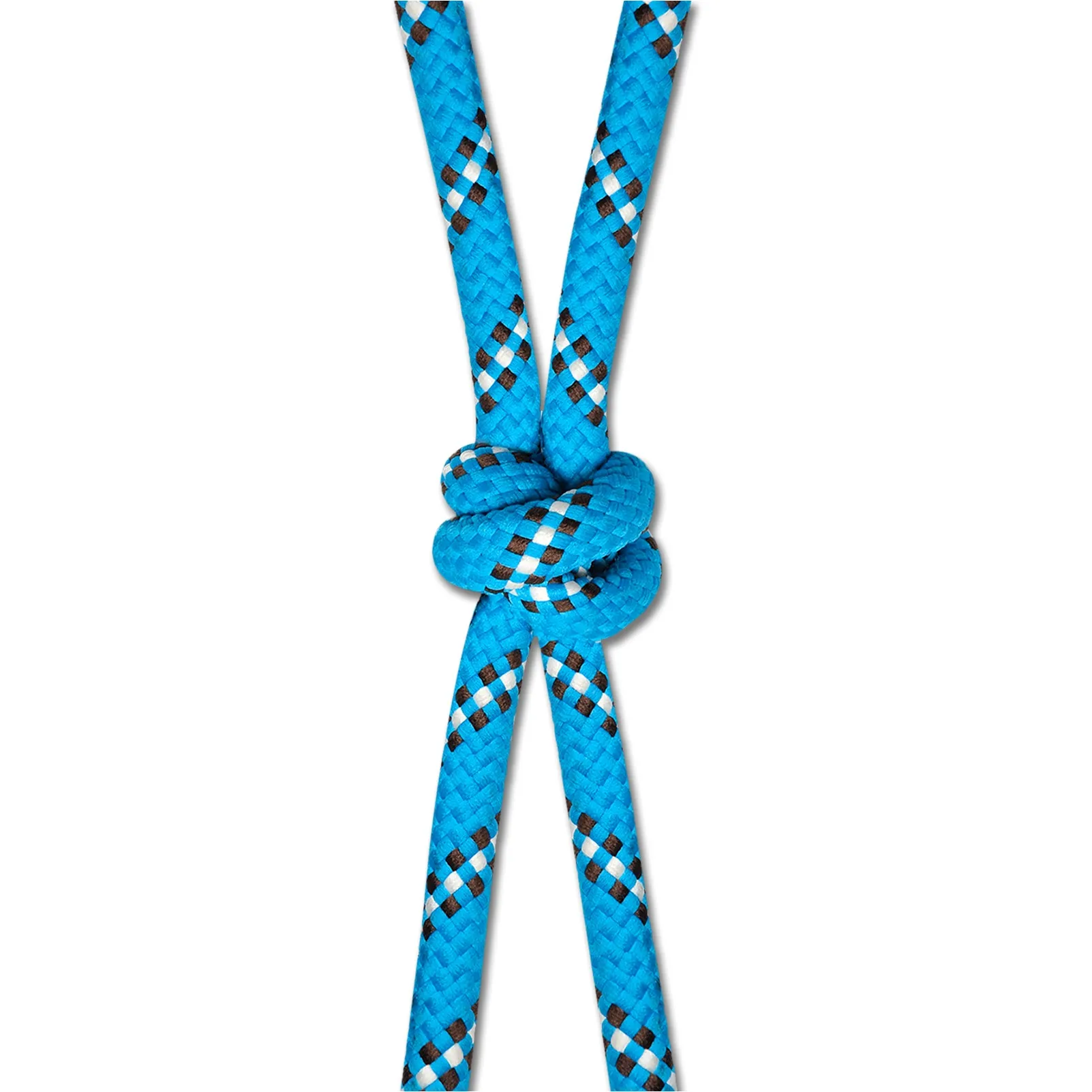 Knotenhalfter azurblau/braun