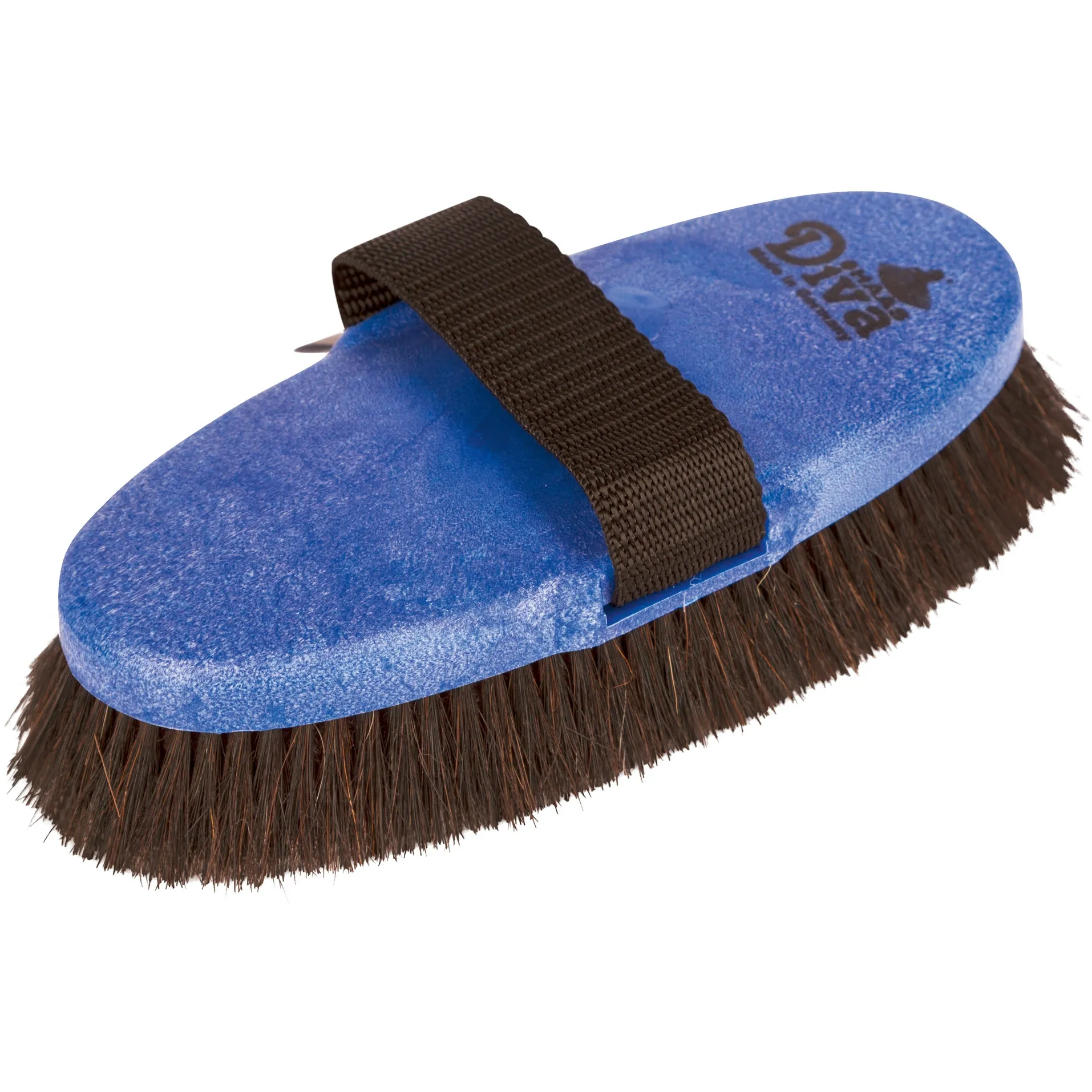 Lammfellbürste DIVA blau