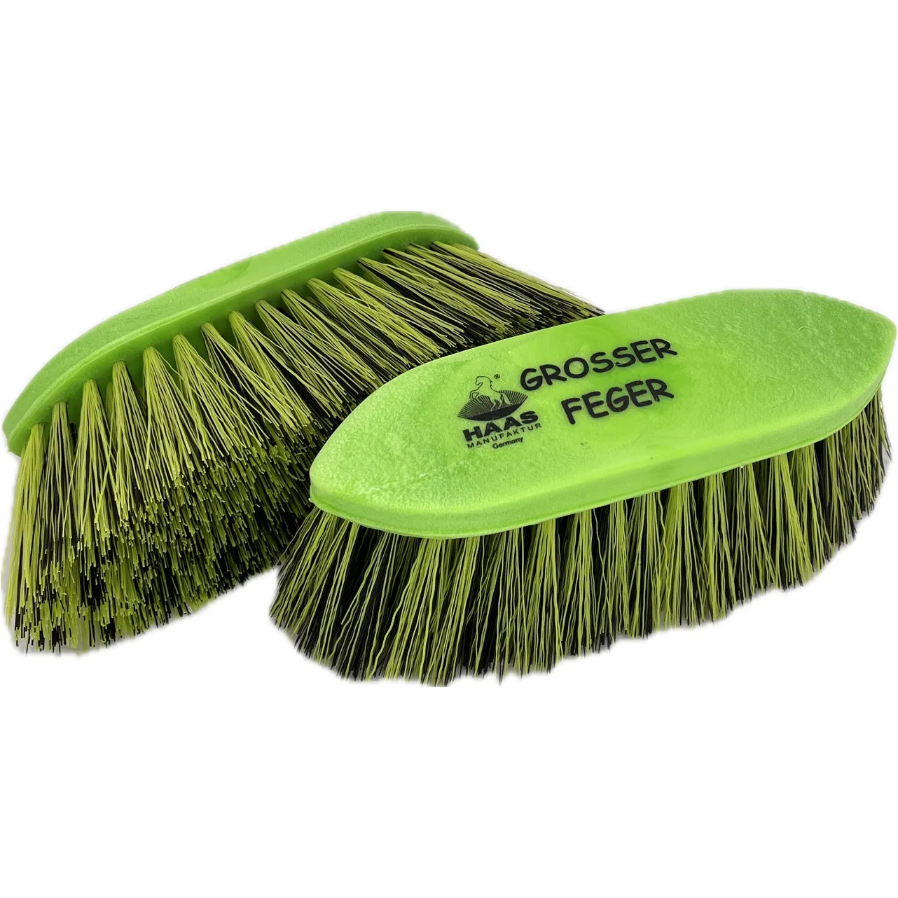 Mähnenbürste groß 8cm GROSSER FEGER grün