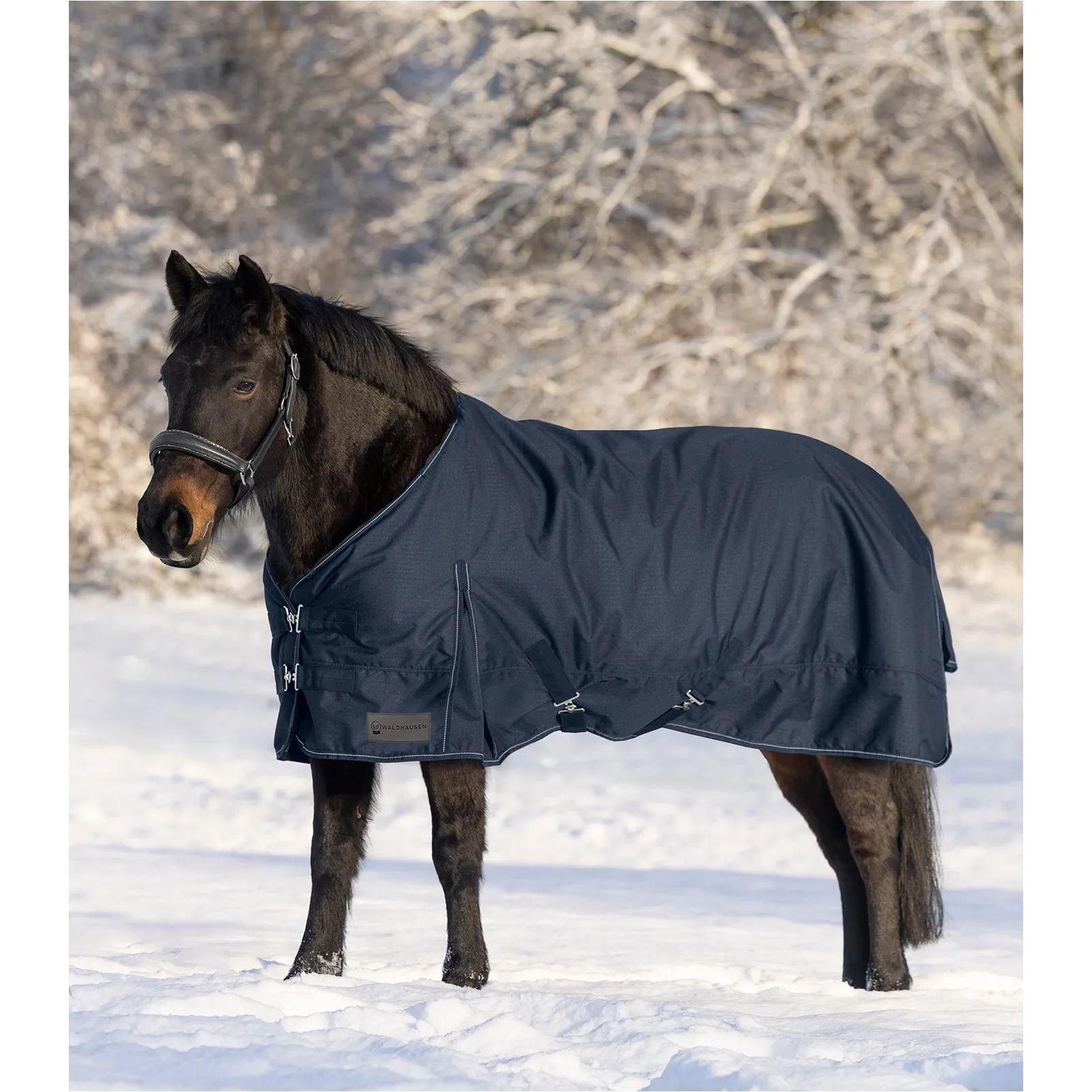 Outdoordecke 300g Füllung 600D NORDIC nachtblau