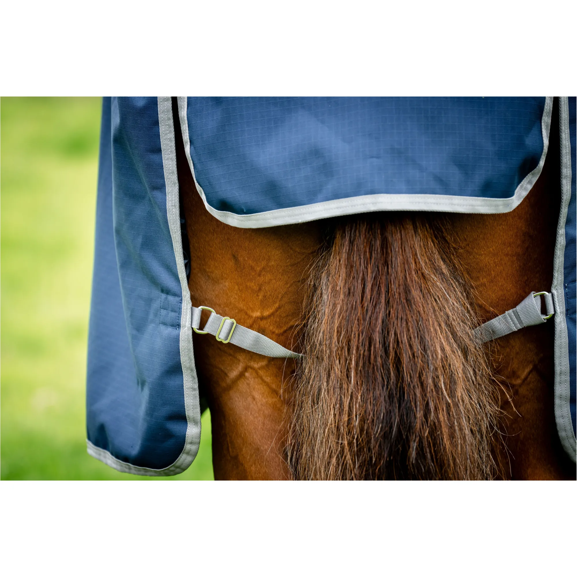 Outdoordecke Halsteil (abnehmbar) 900D AMIGO Ripstop Plus Turnout navy/titanium grey