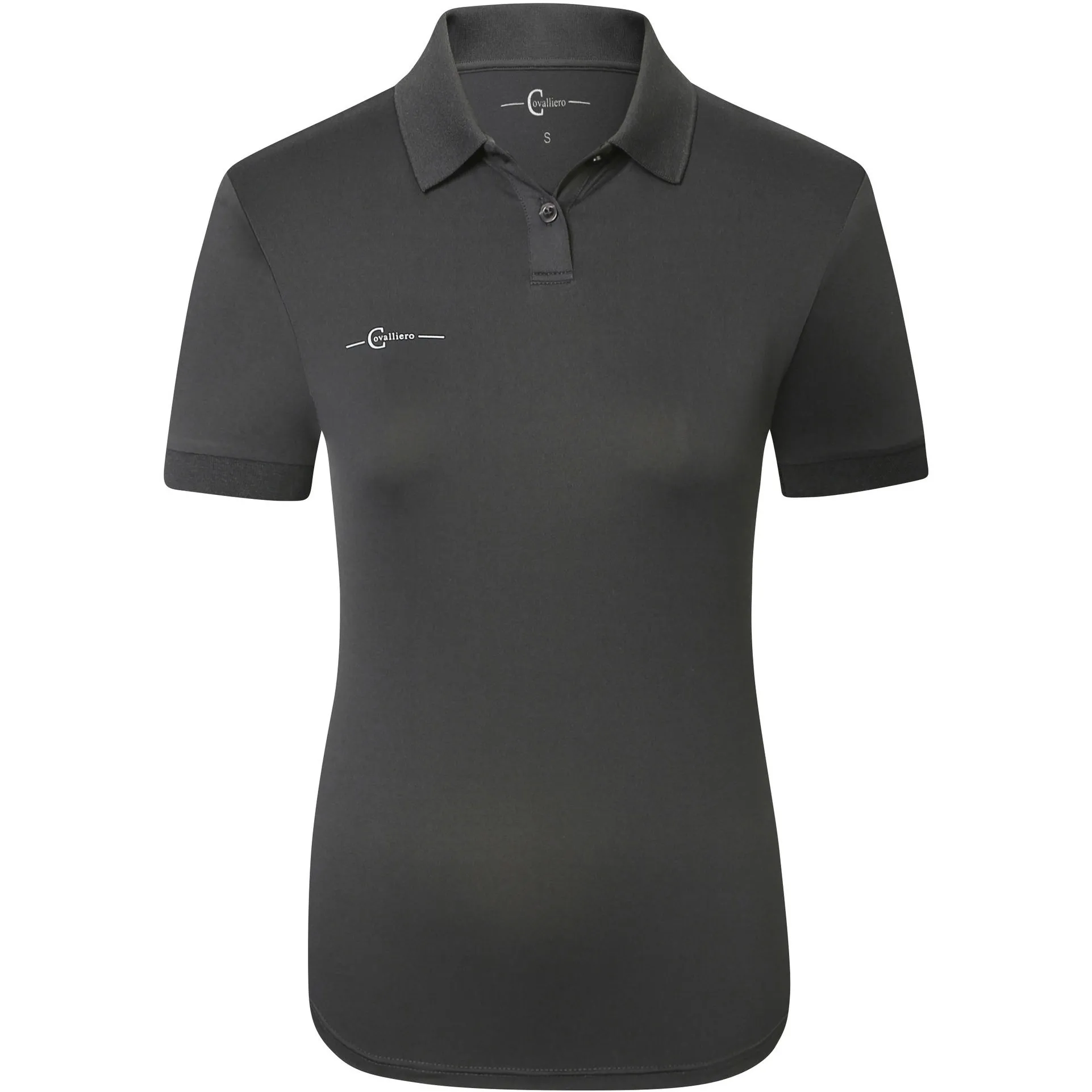 Damen Poloshirt graphite