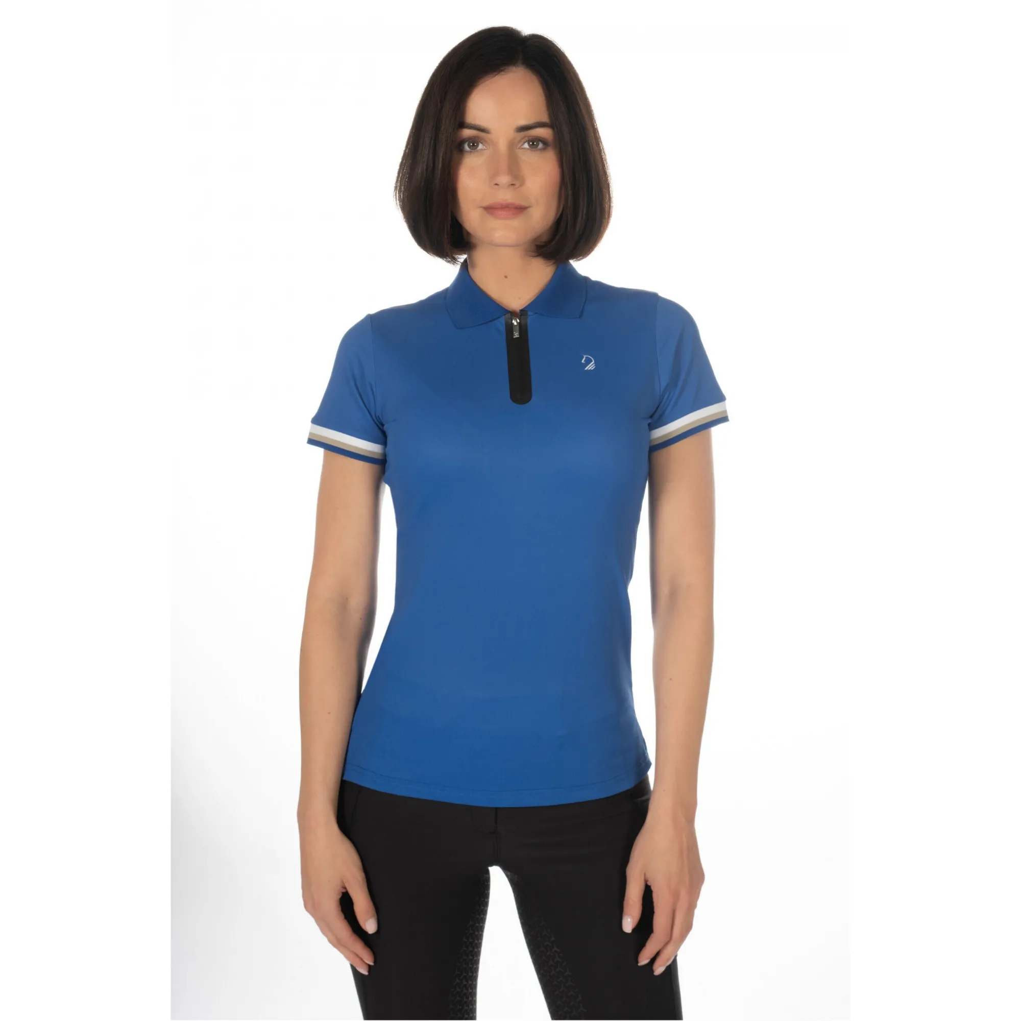 Damen Poloshirt AMALFI blau