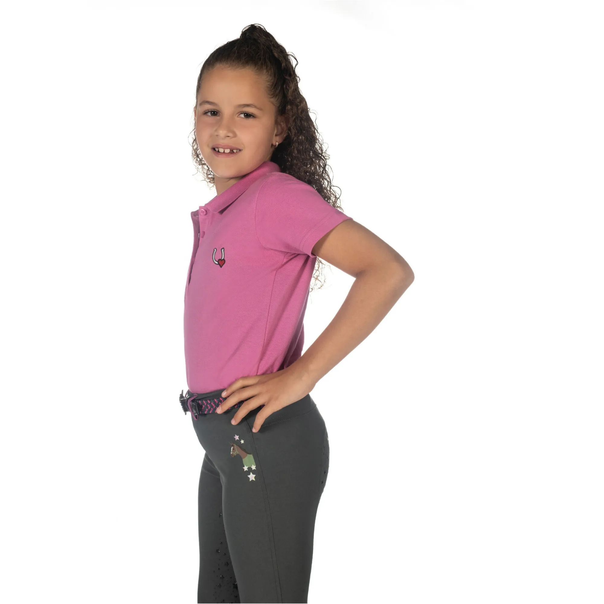 Kinder Poloshirt CLAIRE pink