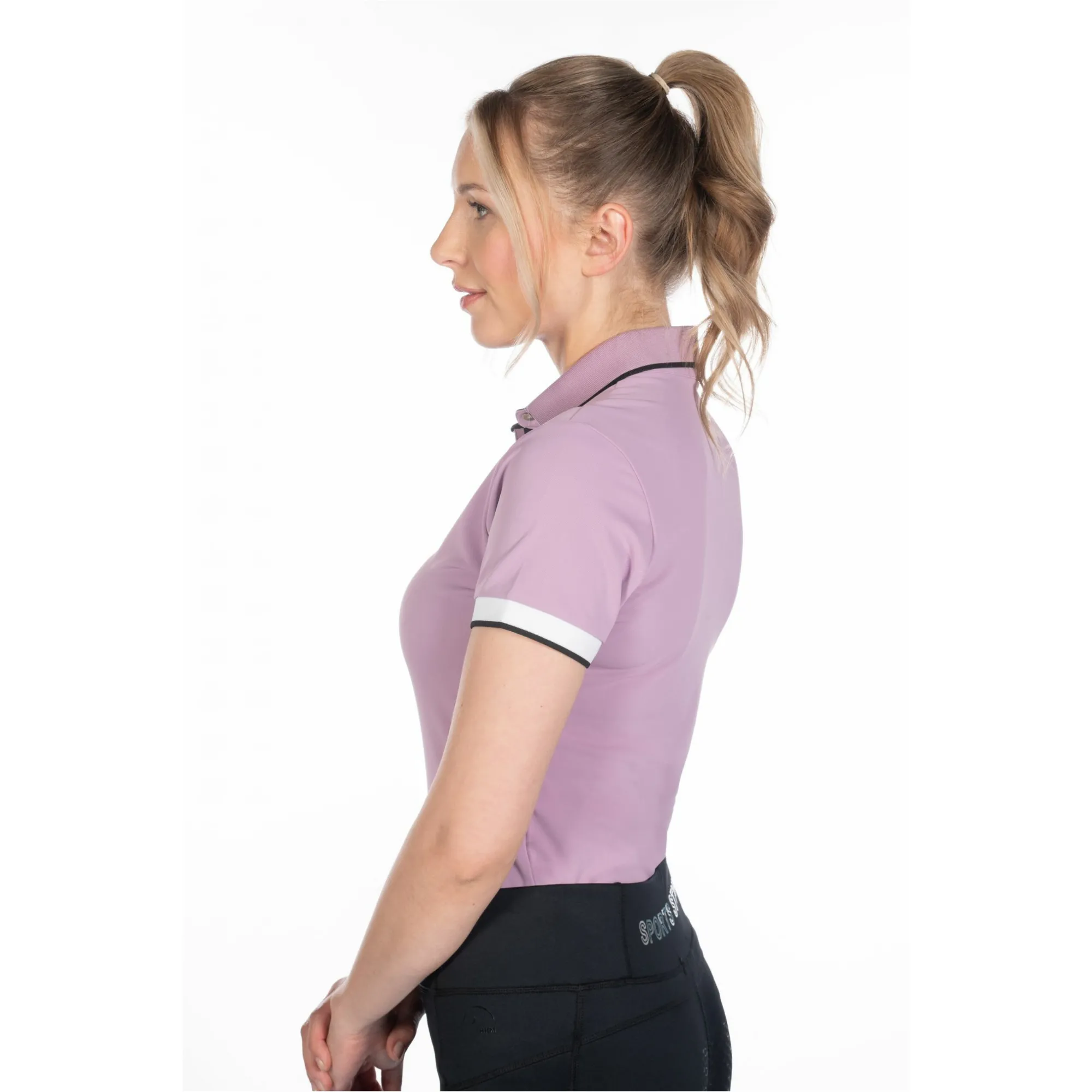 Damen Poloshirt HARBOUR ISLAND helllila