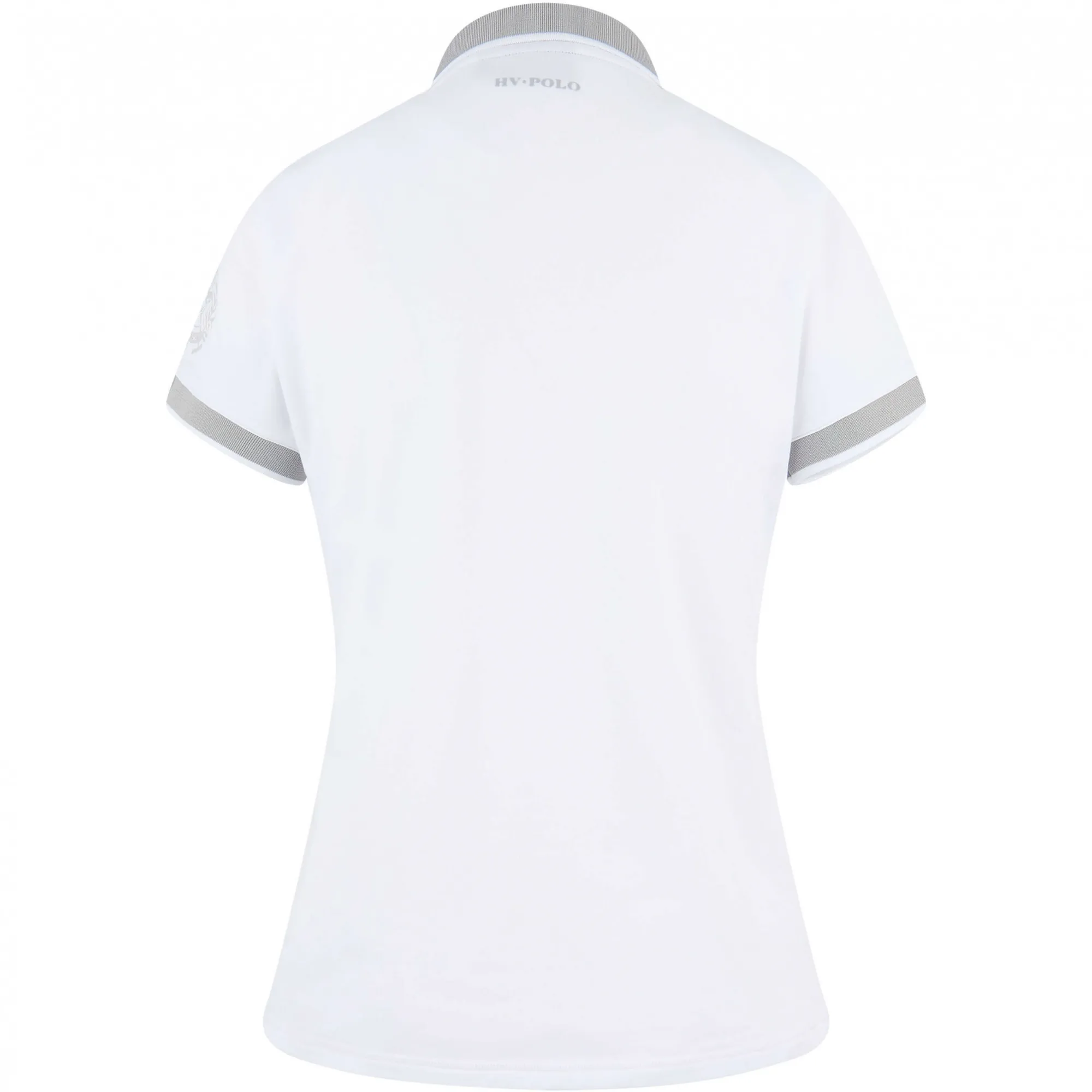 Damen Poloshirt HVPFavouritas Tech white