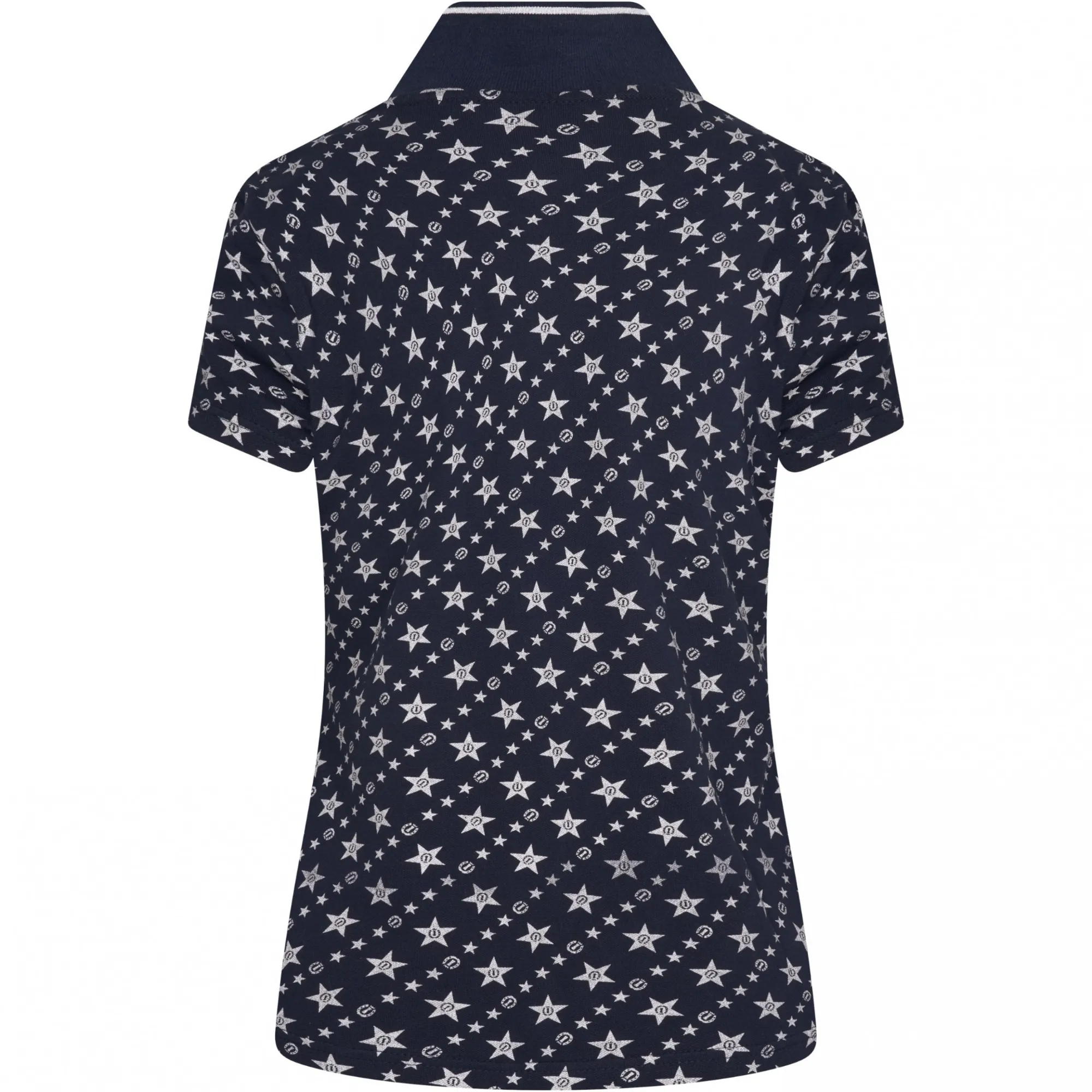Damen Poloshirt IRHBobby Star navy