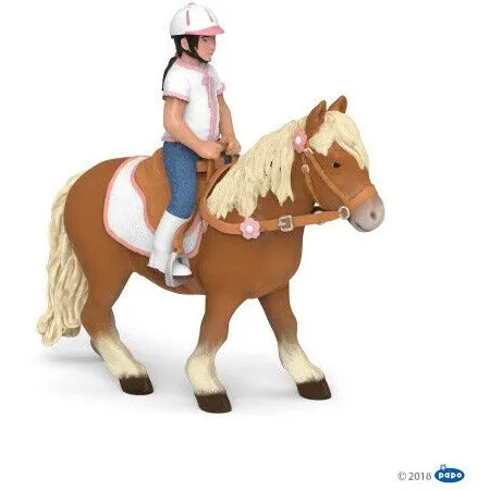 Pony Club mit 4 Figuren
