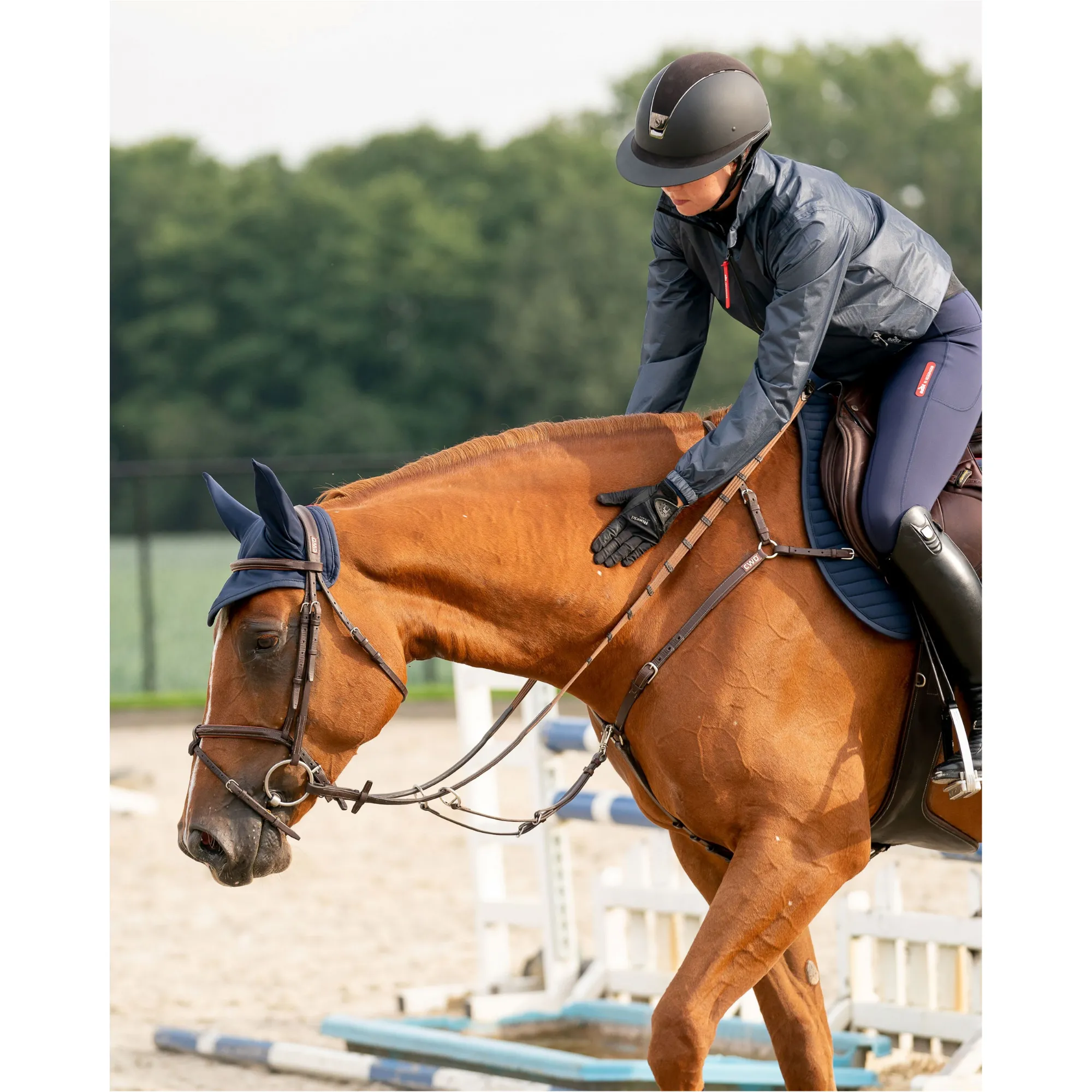 Damen Regenjacke PRO LIGHT navy