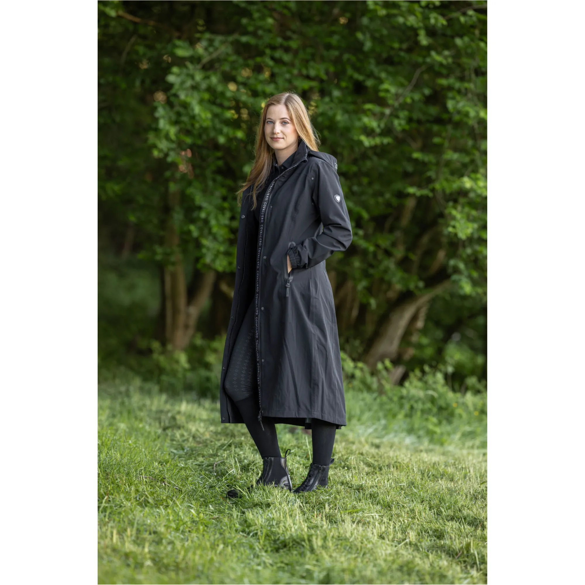 Damen Regenmantel F/S 2025 dark navy