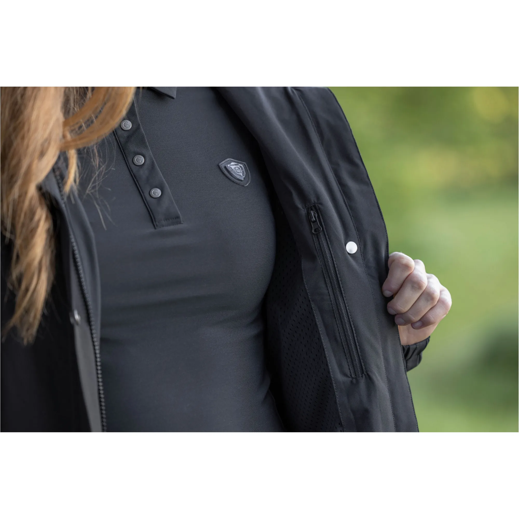 Damen Regenmantel F/S 2025 dark navy