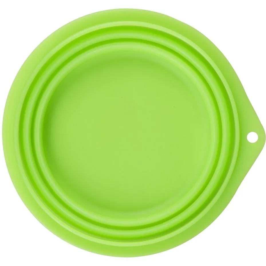 Reisenapf faltbar SILIKON grün 1000ml