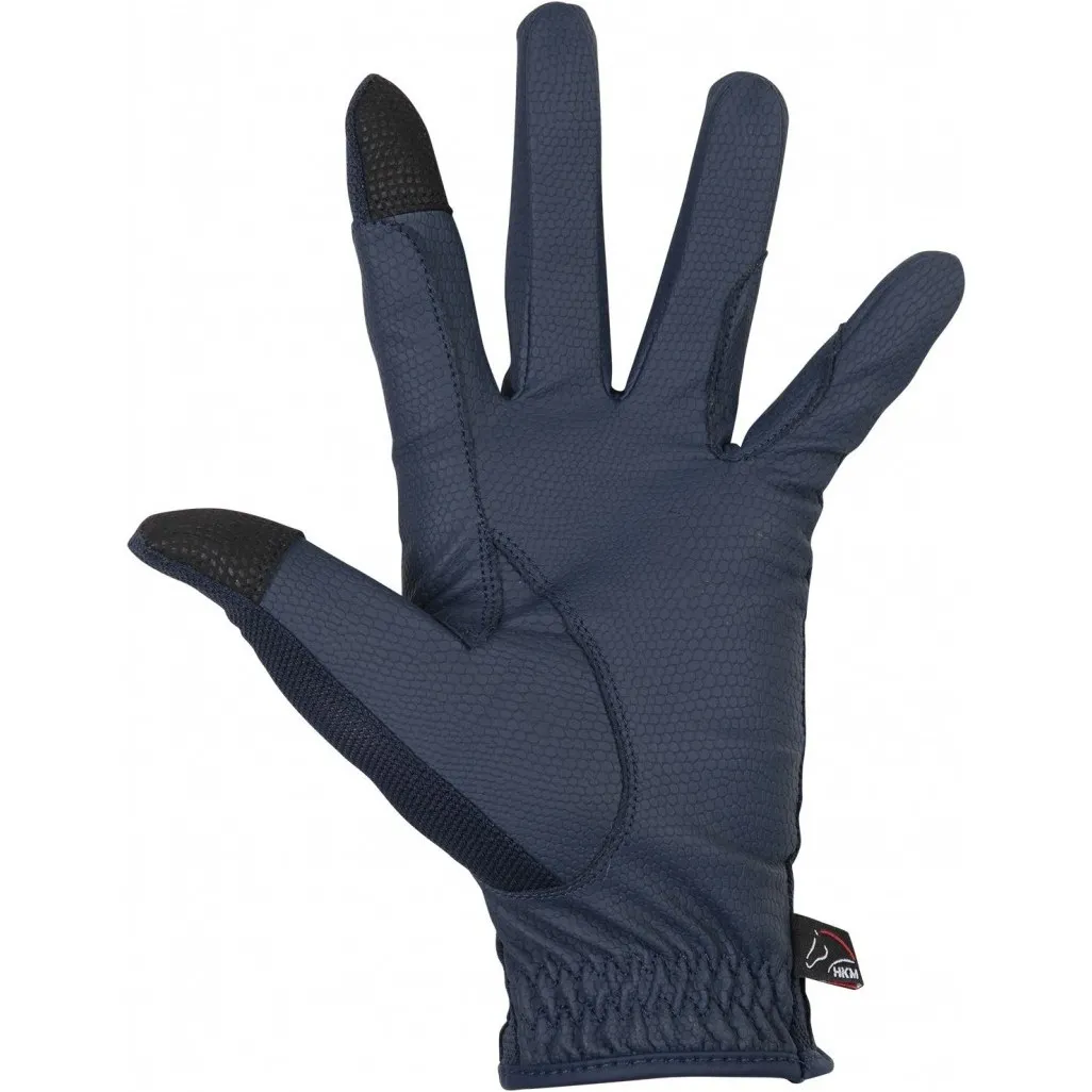 Damen Reithandschuhe GRIP MESH dunkelblau