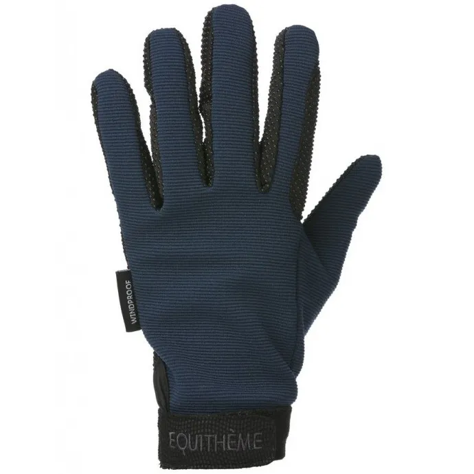 Reithandschuhe KNIT marineblau
