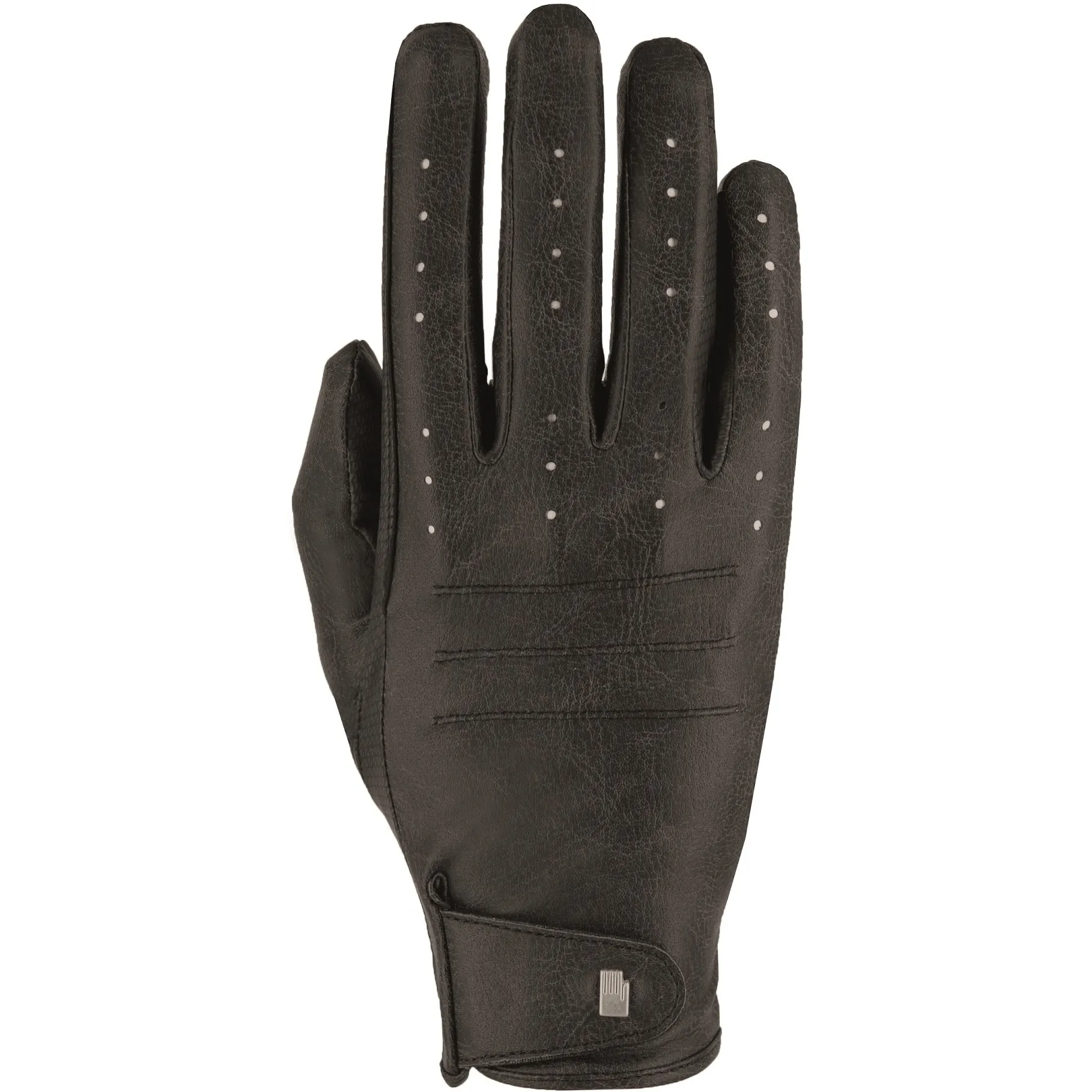 Reithandschuhe MALAGA schwarz stonewashed