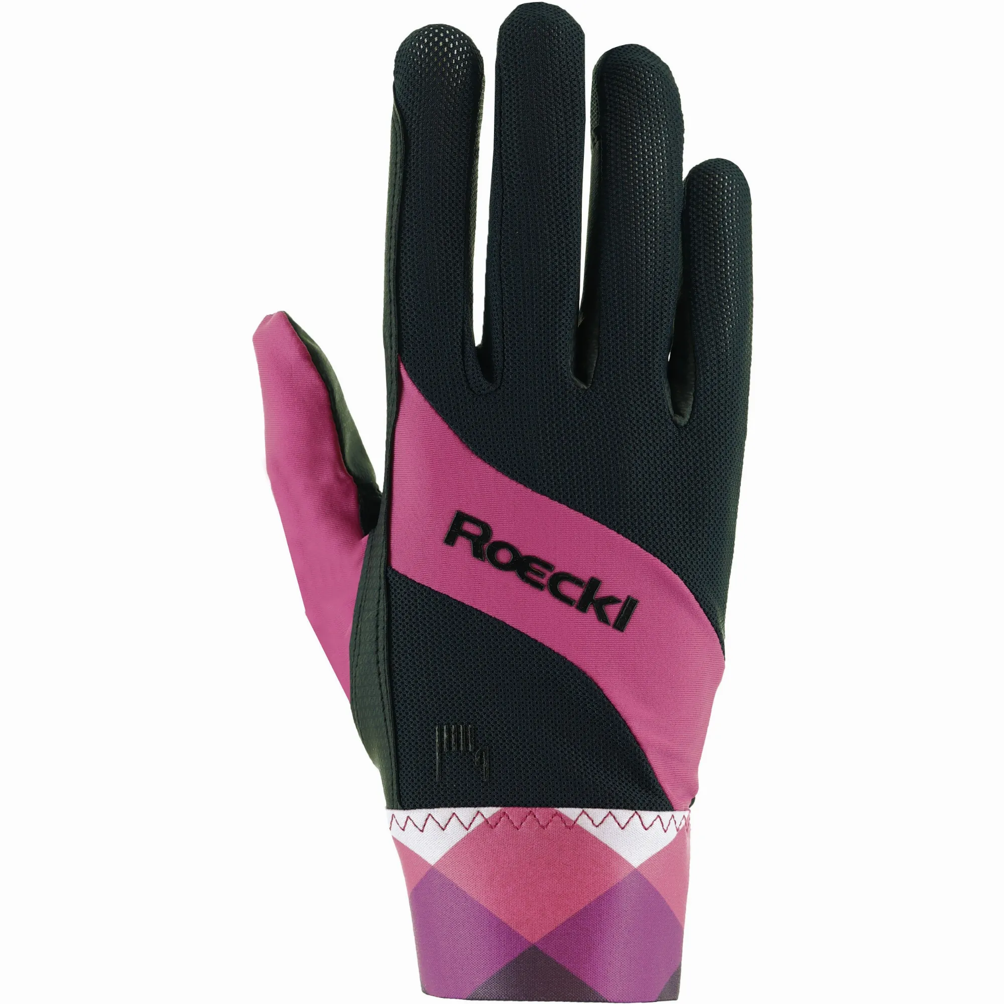 black/posh pink