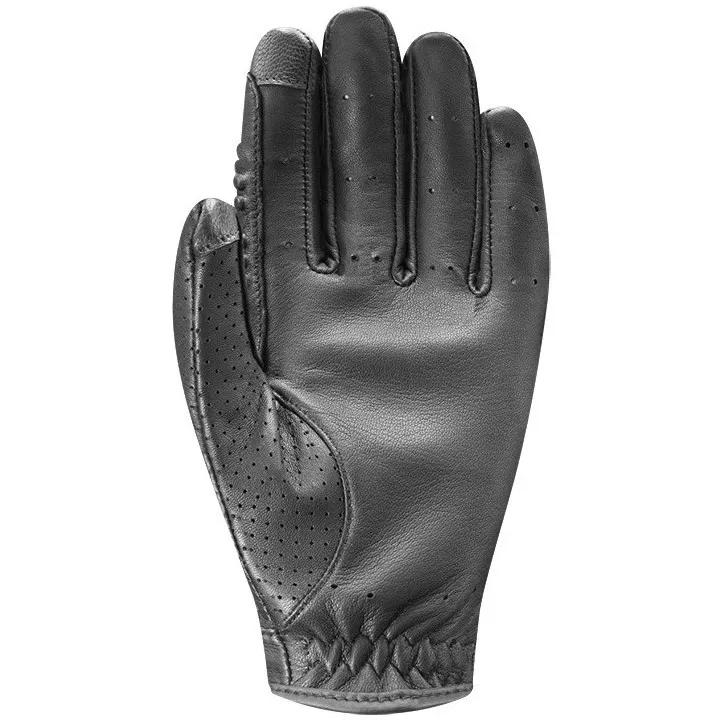 Reithandschuhe mit Druckknopf TRADITION schwarz