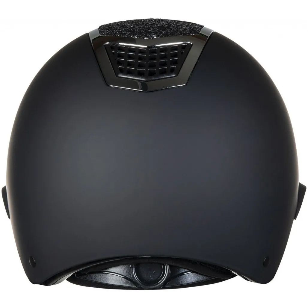 Damen Reithelm GLAMOUR SHIELD schwarz/schwarz