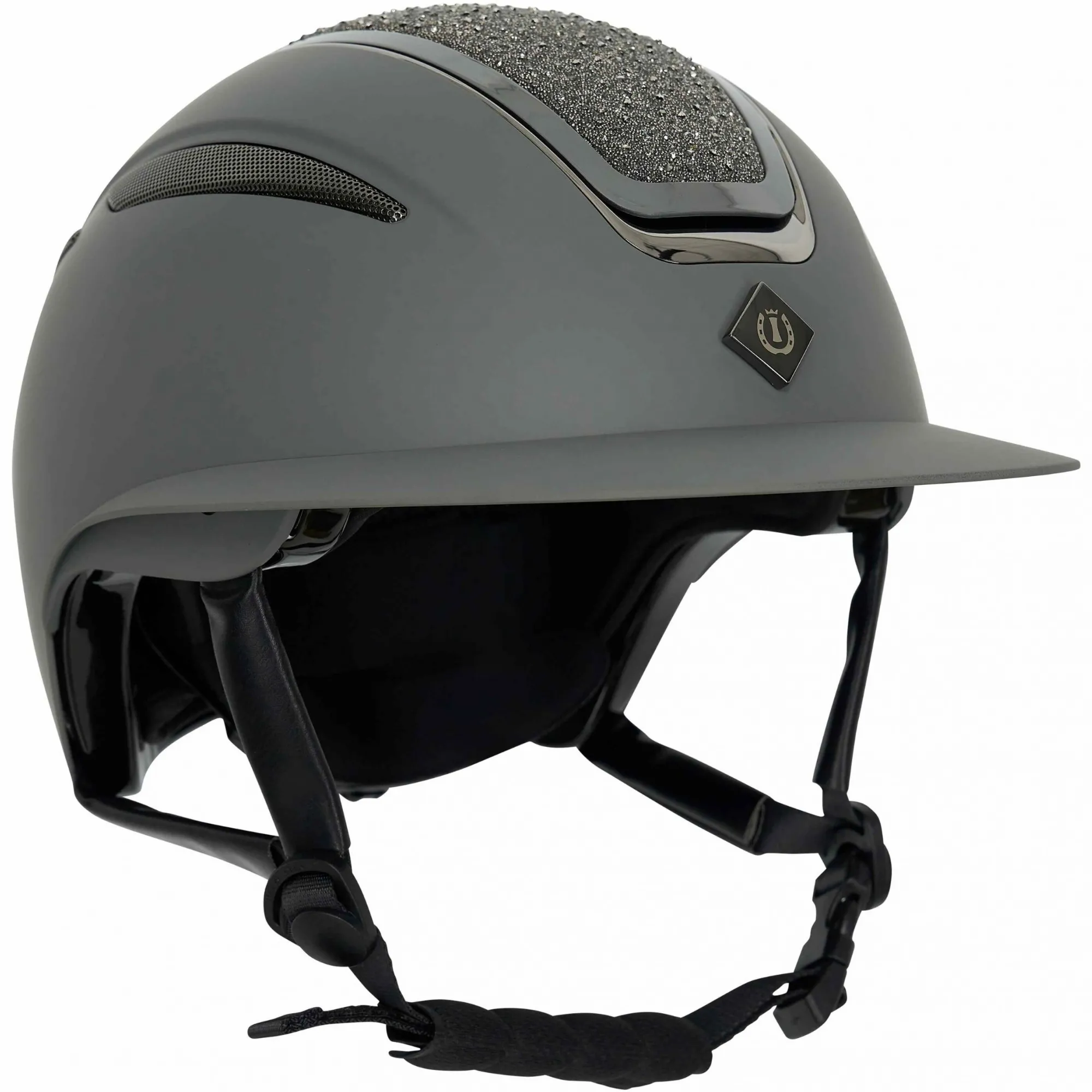 Reithelm IRHOlania Deluxe big visor grau