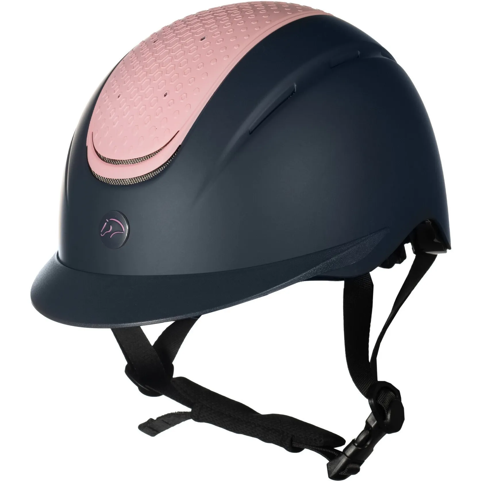 Kinder Reithelm SYDNEY KIDS dunkelblau/rosa