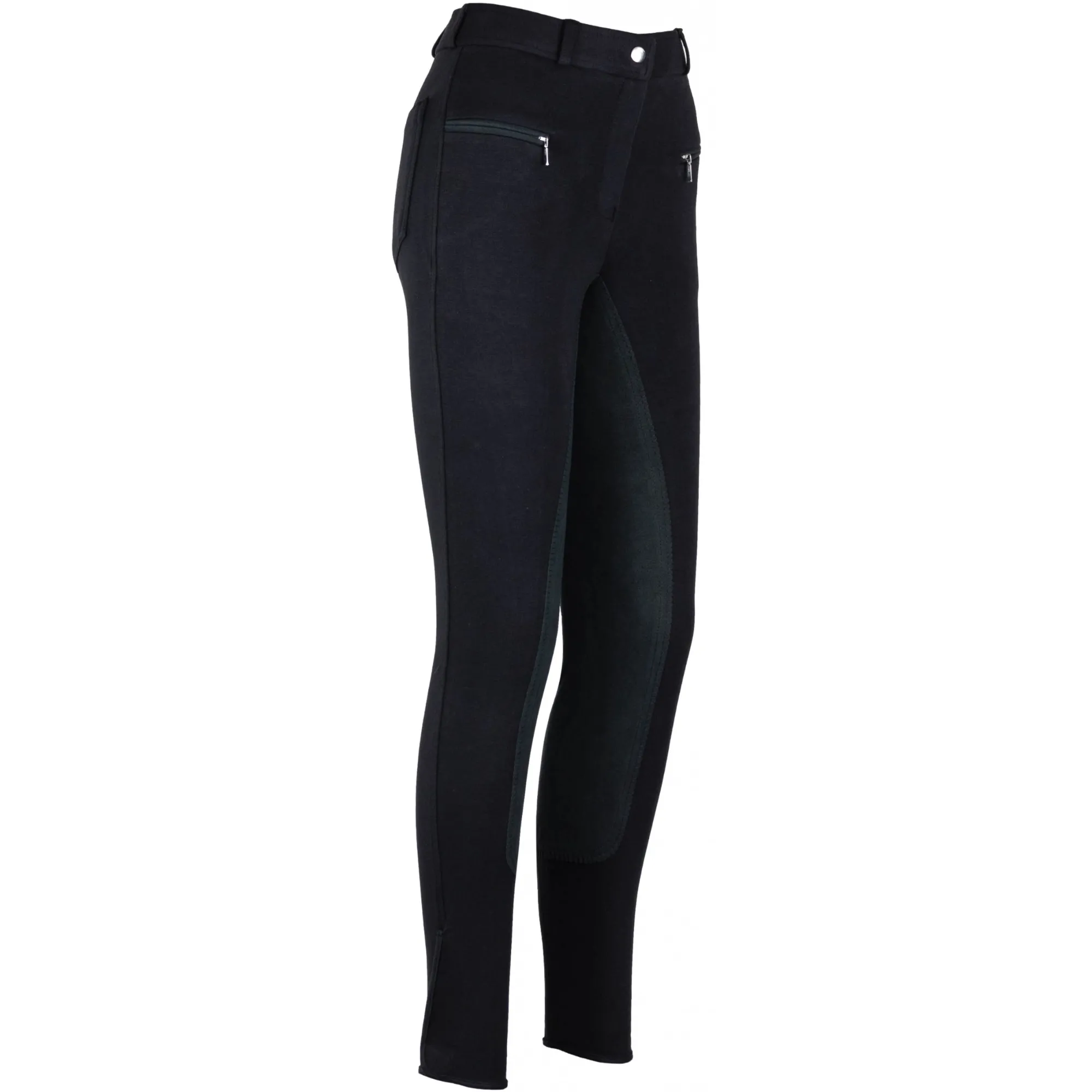 Damen Reithose Vollbesatz BASICLINE schwarz