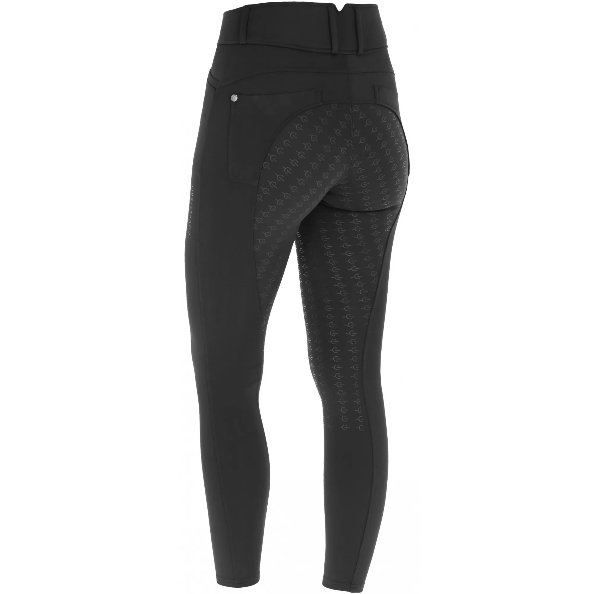 Damen Reithose Silikon Vollbesatz COMPRESSION F/S 2025 black