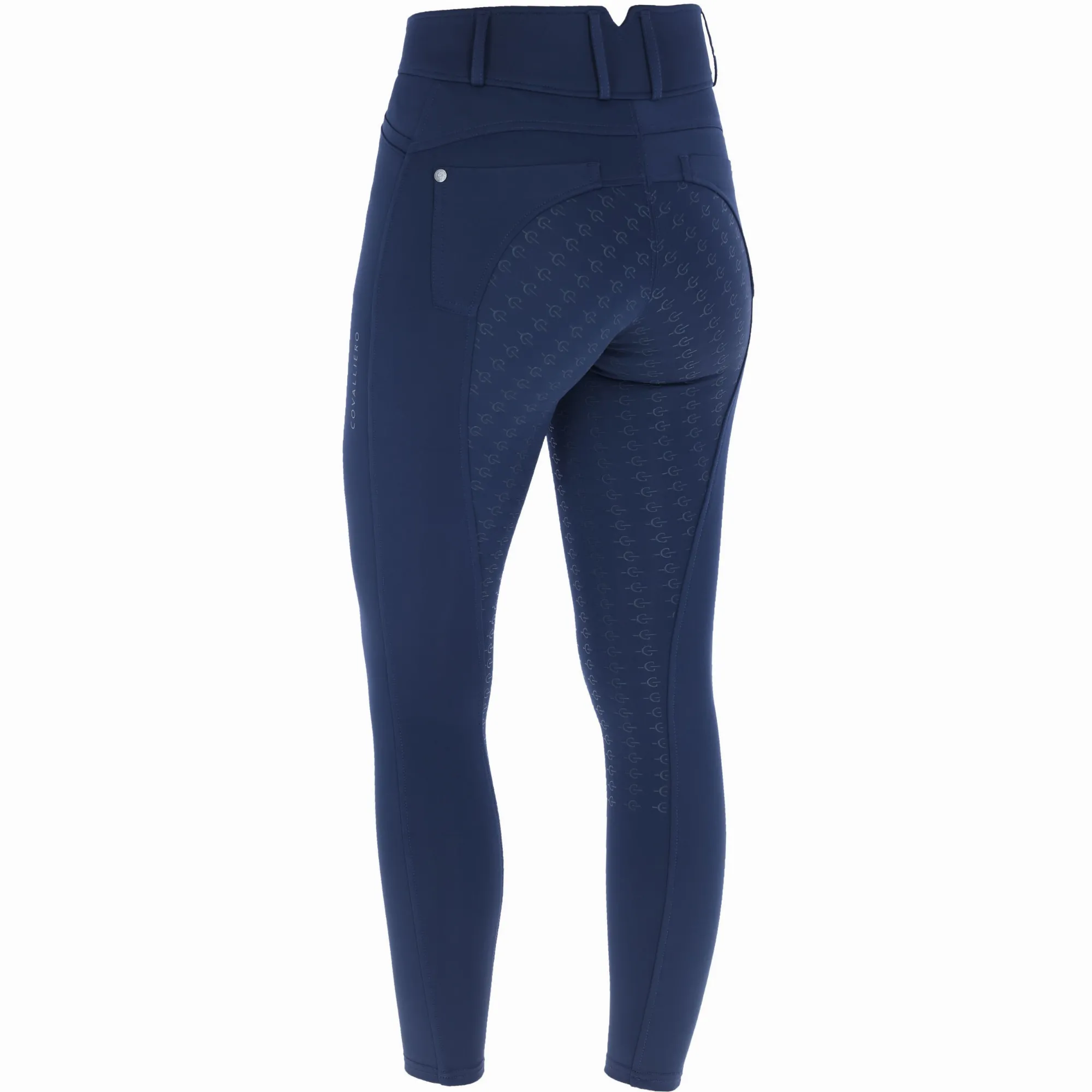 Damen Reithose Silikon Vollbesatz COMPRESSION F/S 2025 dark navy