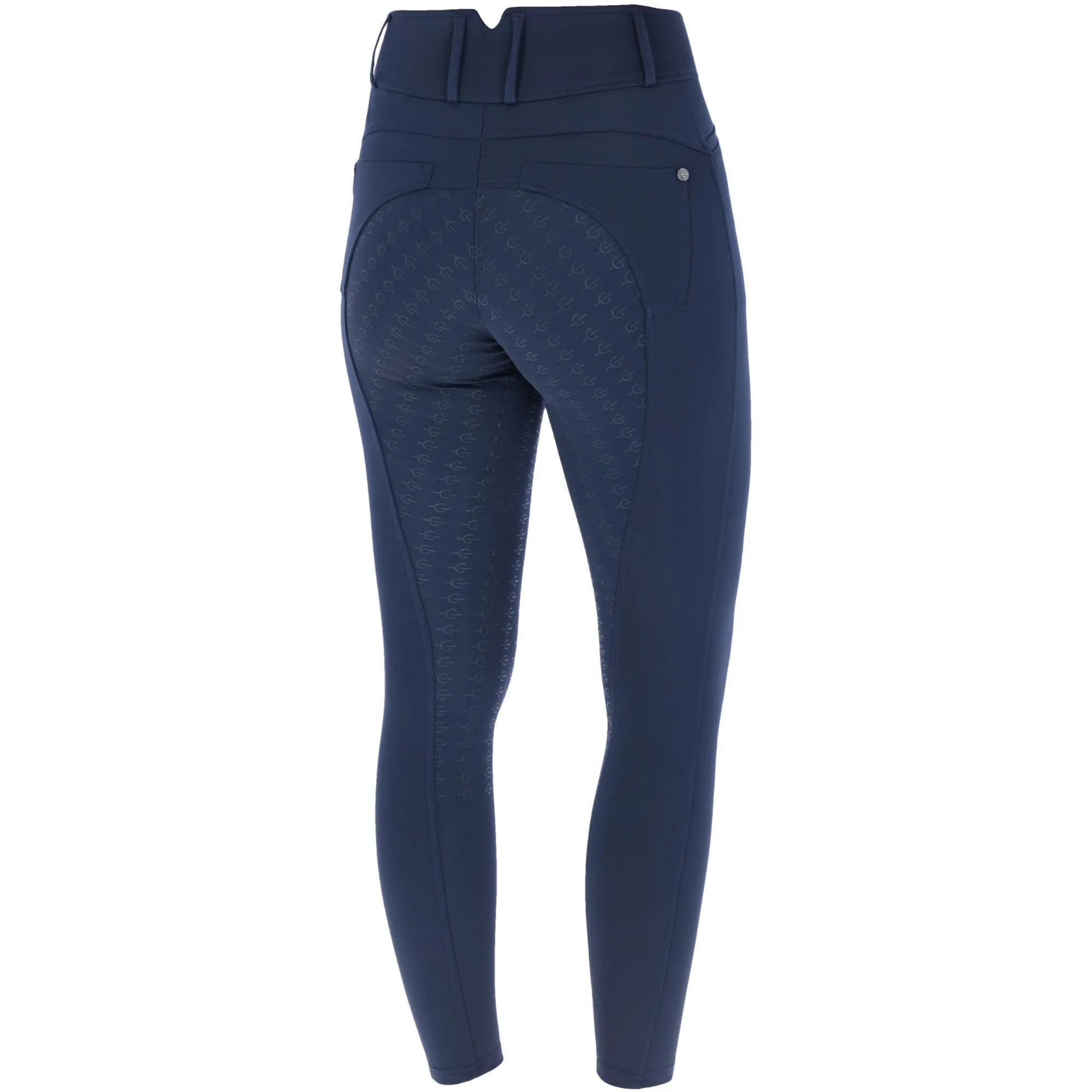 Damen Reithose Silikon Vollbesatz COMPRESSION F/S 2025 dark navy